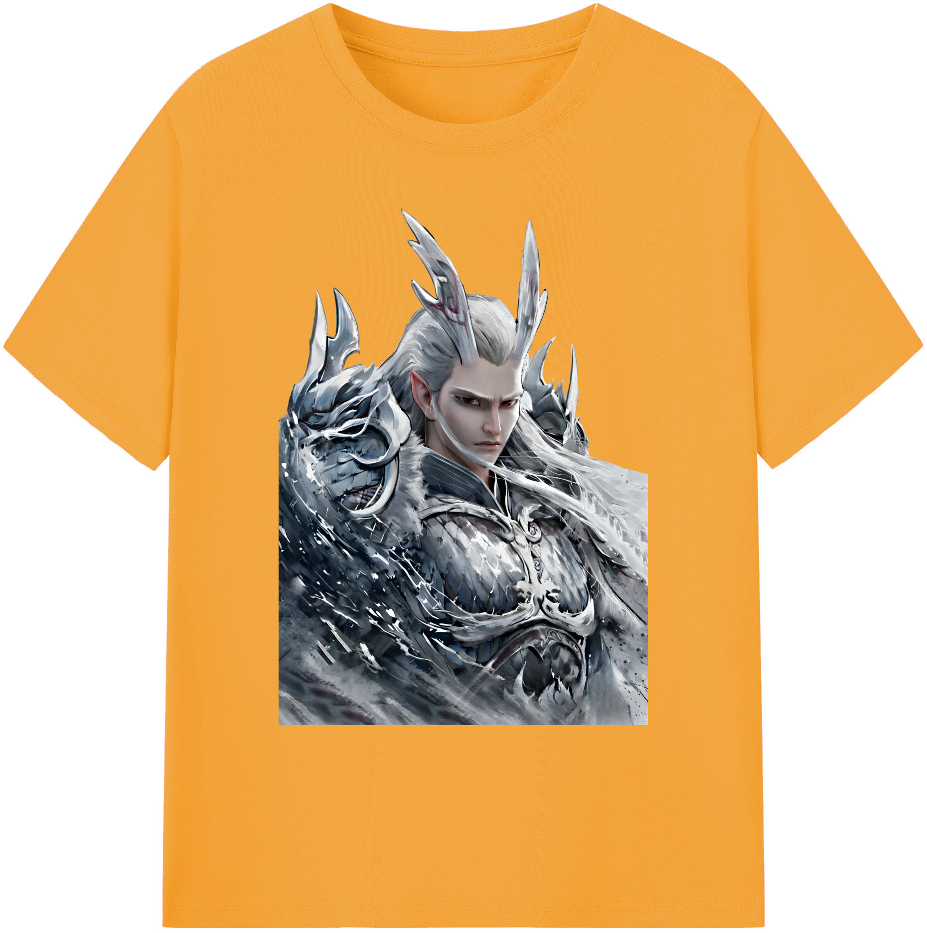 （画像用） Ne Zha 2 ナタ 魔童の大暴れ 綿100％ メンズ半袖Tシャツ｜肌触りやわらか＆通気性