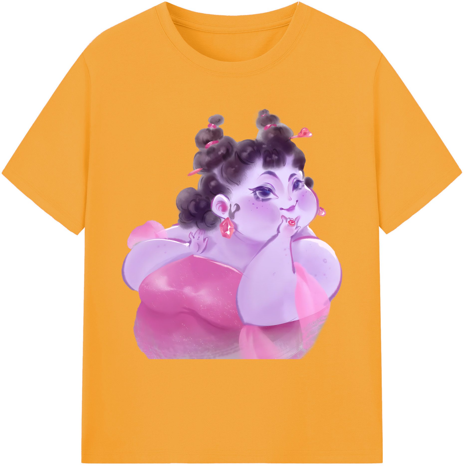 （画像用） Ne Zha 2 ナタ 魔童の大暴れ 綿100％ メンズ半袖Tシャツ｜肌触りやわらか＆通気性