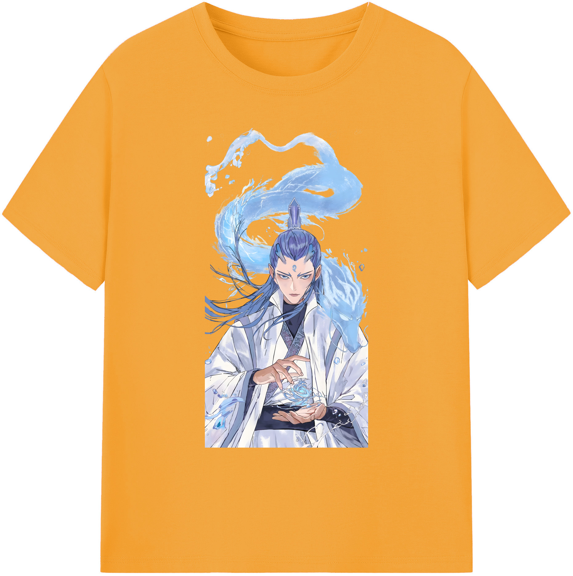 （画像用） Ne Zha 2 ナタ 魔童の大暴れ 綿100％ メンズ半袖Tシャツ｜肌触りやわらか＆通気性