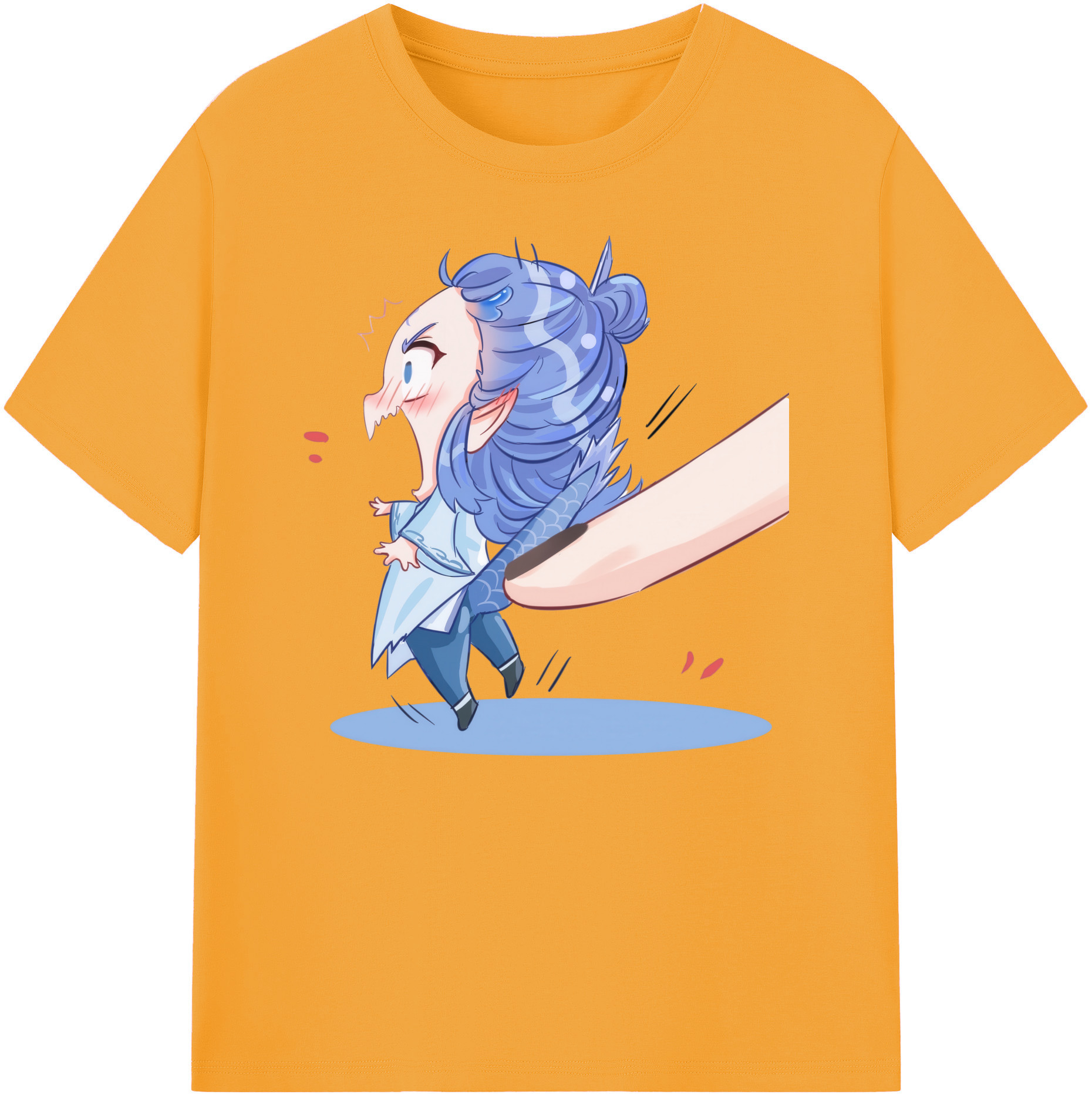 （画像用） Ne Zha 2 ナタ 魔童の大暴れ 綿100％ メンズ半袖Tシャツ｜肌触りやわらか＆通気性