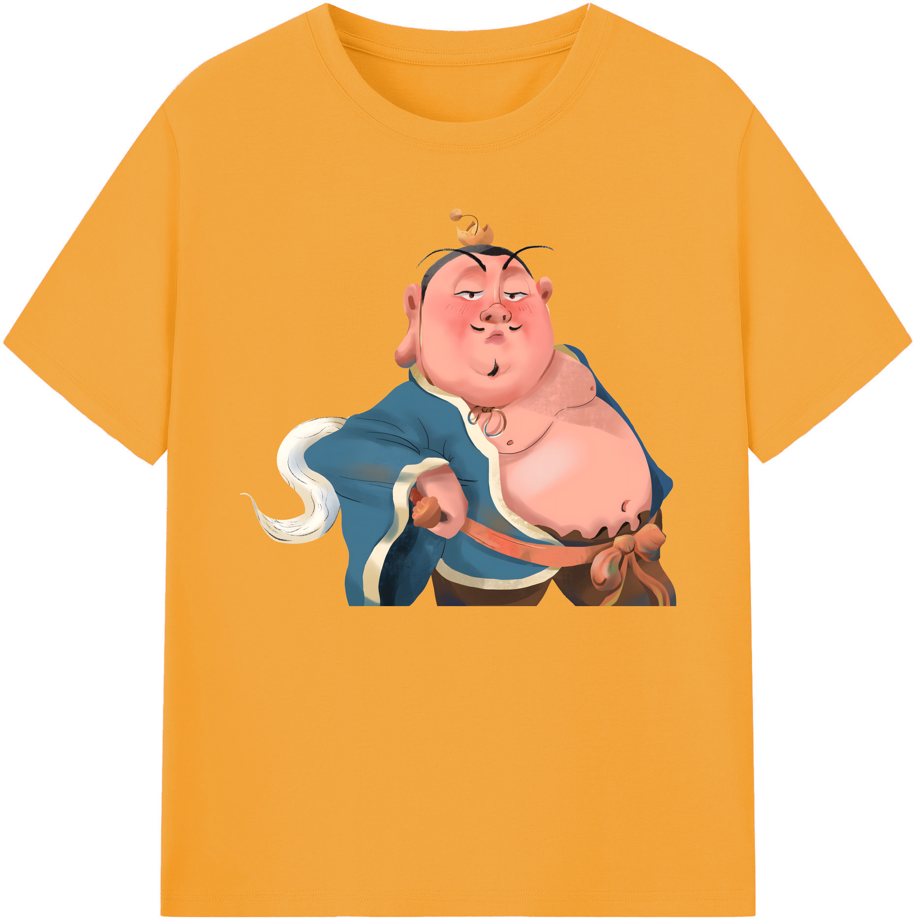 （画像用） Ne Zha 2 ナタ 魔童の大暴れ 綿100％ メンズ半袖Tシャツ｜肌触りやわらか＆通気性