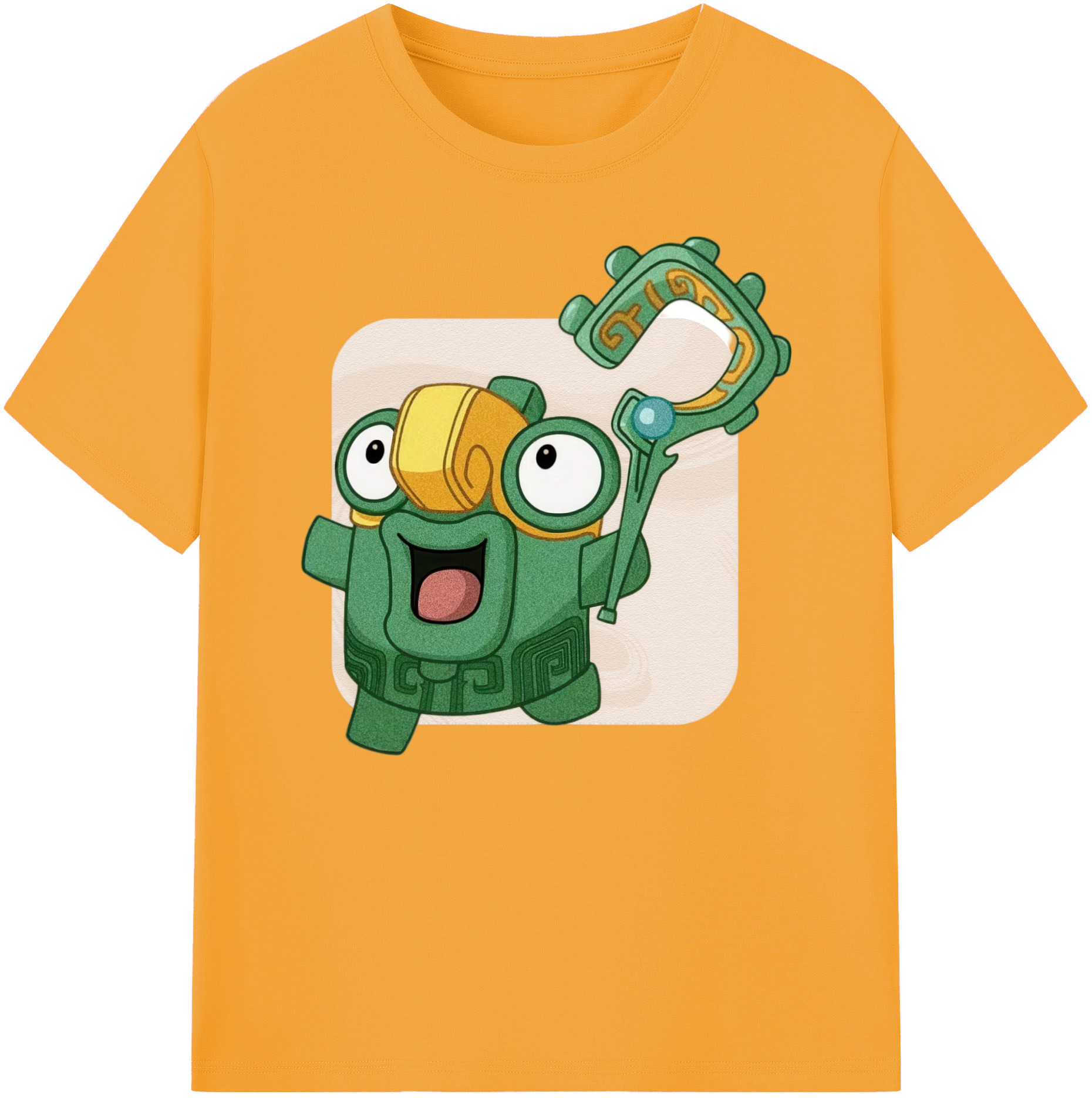 （画像用） Ne Zha 2 ナタ 魔童の大暴れ 綿100％ メンズ半袖Tシャツ｜肌触りやわらか＆通気性