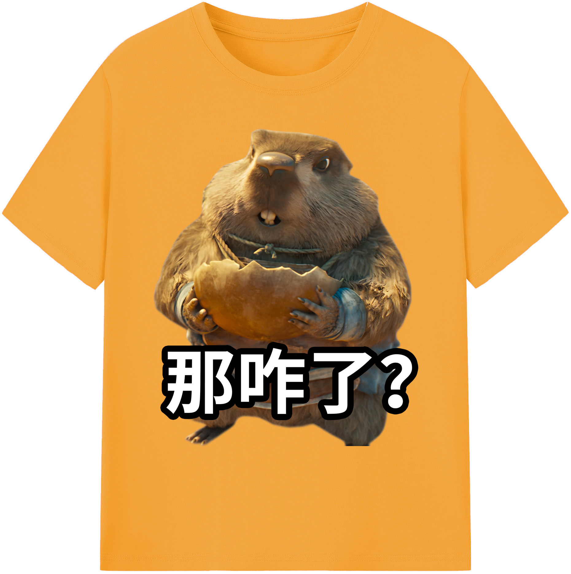 （画像用） Ne Zha 2 ナタ 魔童の大暴れ 綿100％ メンズ半袖Tシャツ｜肌触りやわらか＆通気性