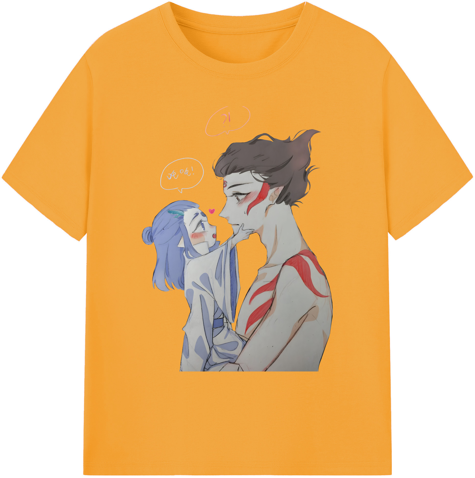（画像用） Ne Zha 2 ナタ 魔童の大暴れ 綿100％ メンズ半袖Tシャツ｜肌触りやわらか＆通気性