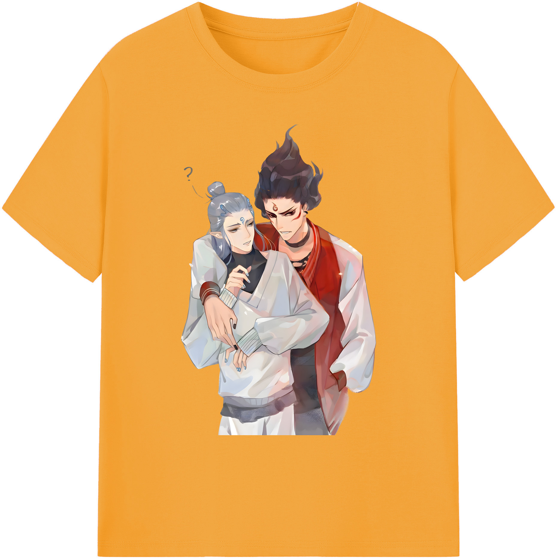 （画像用） Ne Zha 2 ナタ 魔童の大暴れ 綿100％ メンズ半袖Tシャツ｜肌触りやわらか＆通気性