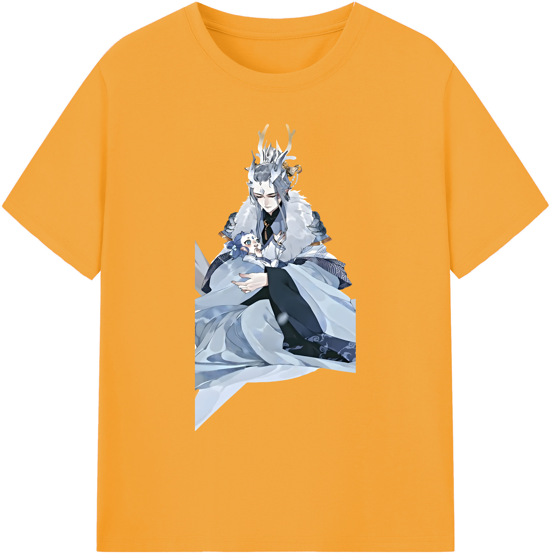 （画像用） Ne Zha 2 ナタ 魔童の大暴れ 綿100％ メンズ半袖Tシャツ｜肌触りやわらか＆通気性