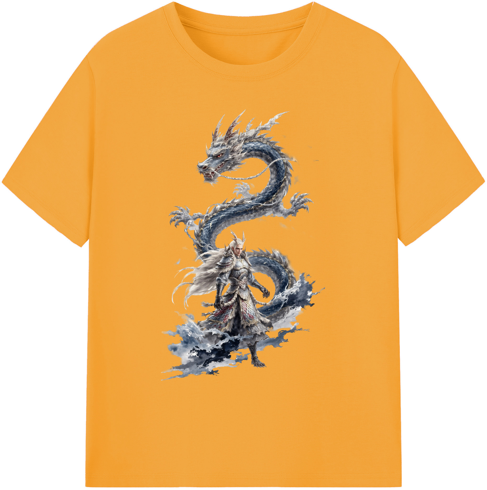 （画像用） Ne Zha 2 ナタ 魔童の大暴れ 綿100％ メンズ半袖Tシャツ｜肌触りやわらか＆通気性