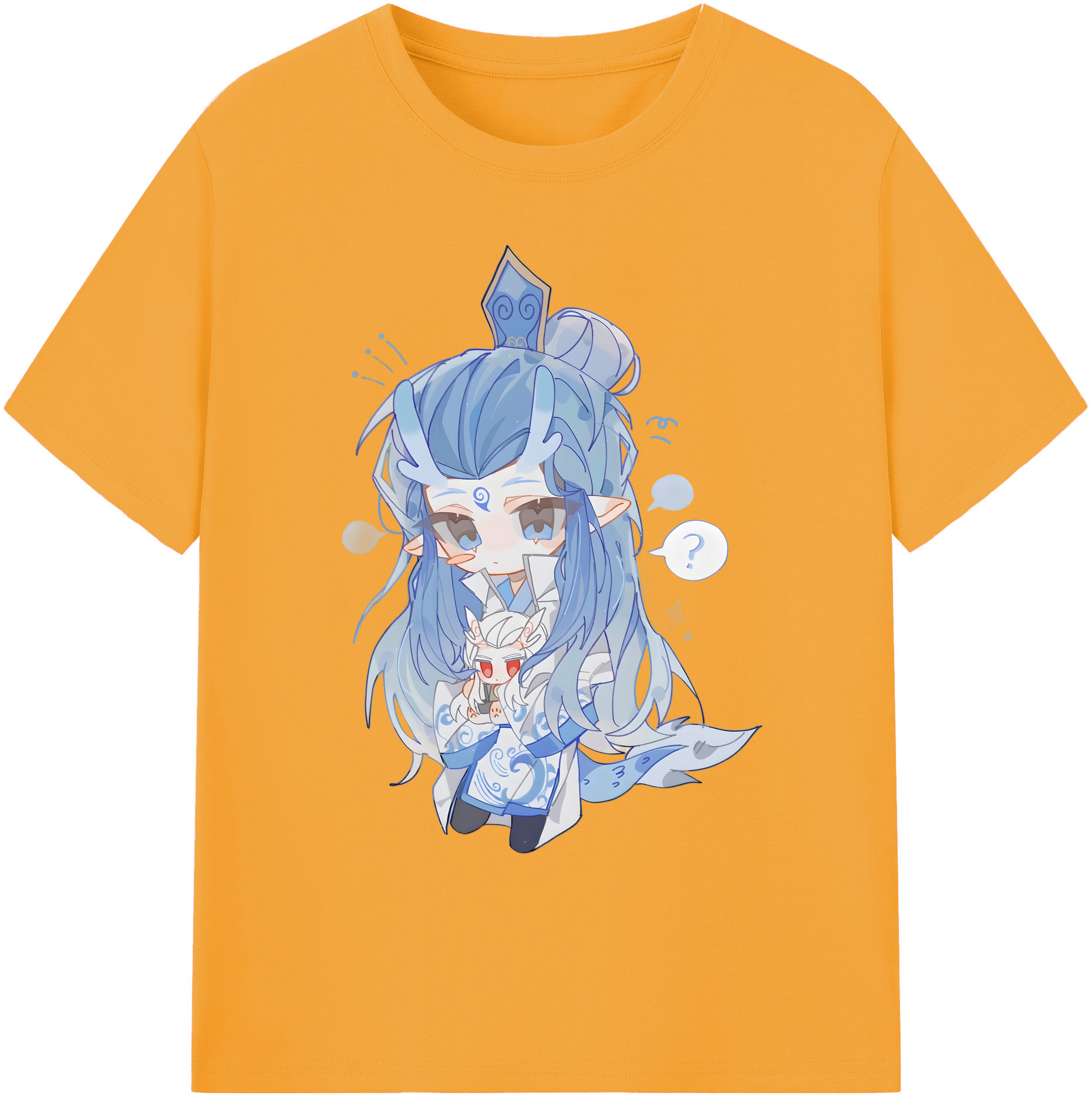 （画像用） Ne Zha 2 ナタ 魔童の大暴れ 綿100％ メンズ半袖Tシャツ｜肌触りやわらか＆通気性