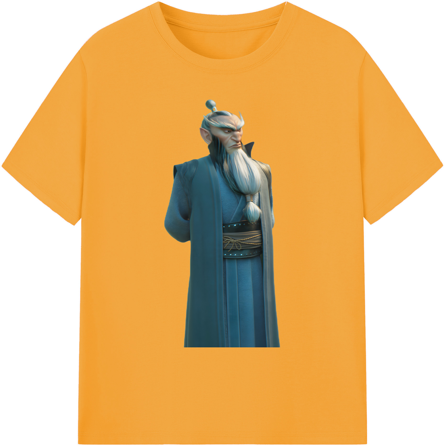 （画像用） Ne Zha 2 ナタ 魔童の大暴れ 綿100％ メンズ半袖Tシャツ｜肌触りやわらか＆通気性