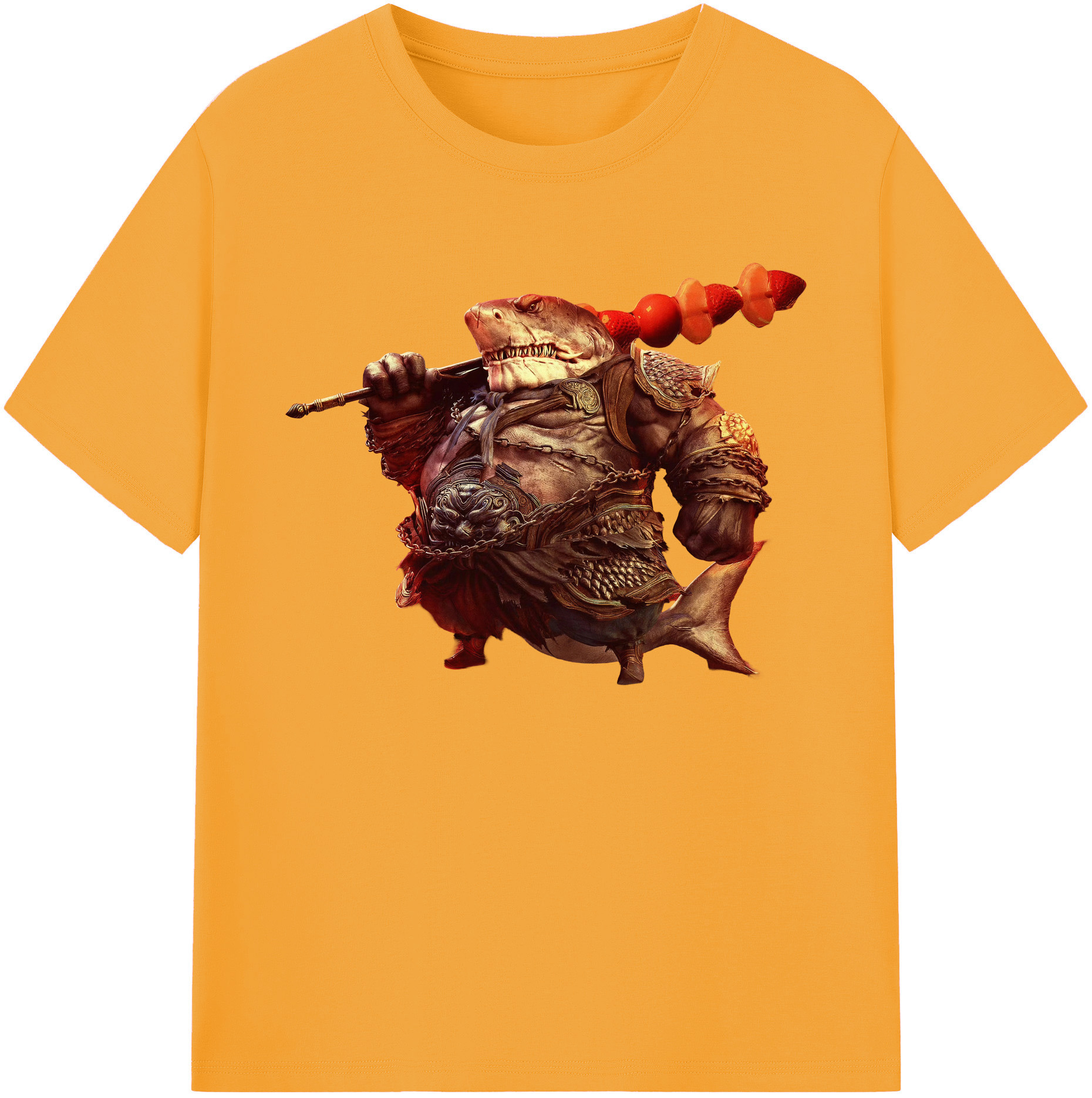 （画像用） Ne Zha 2 ナタ 魔童の大暴れ 綿100％ メンズ半袖Tシャツ｜肌触りやわらか＆通気性
