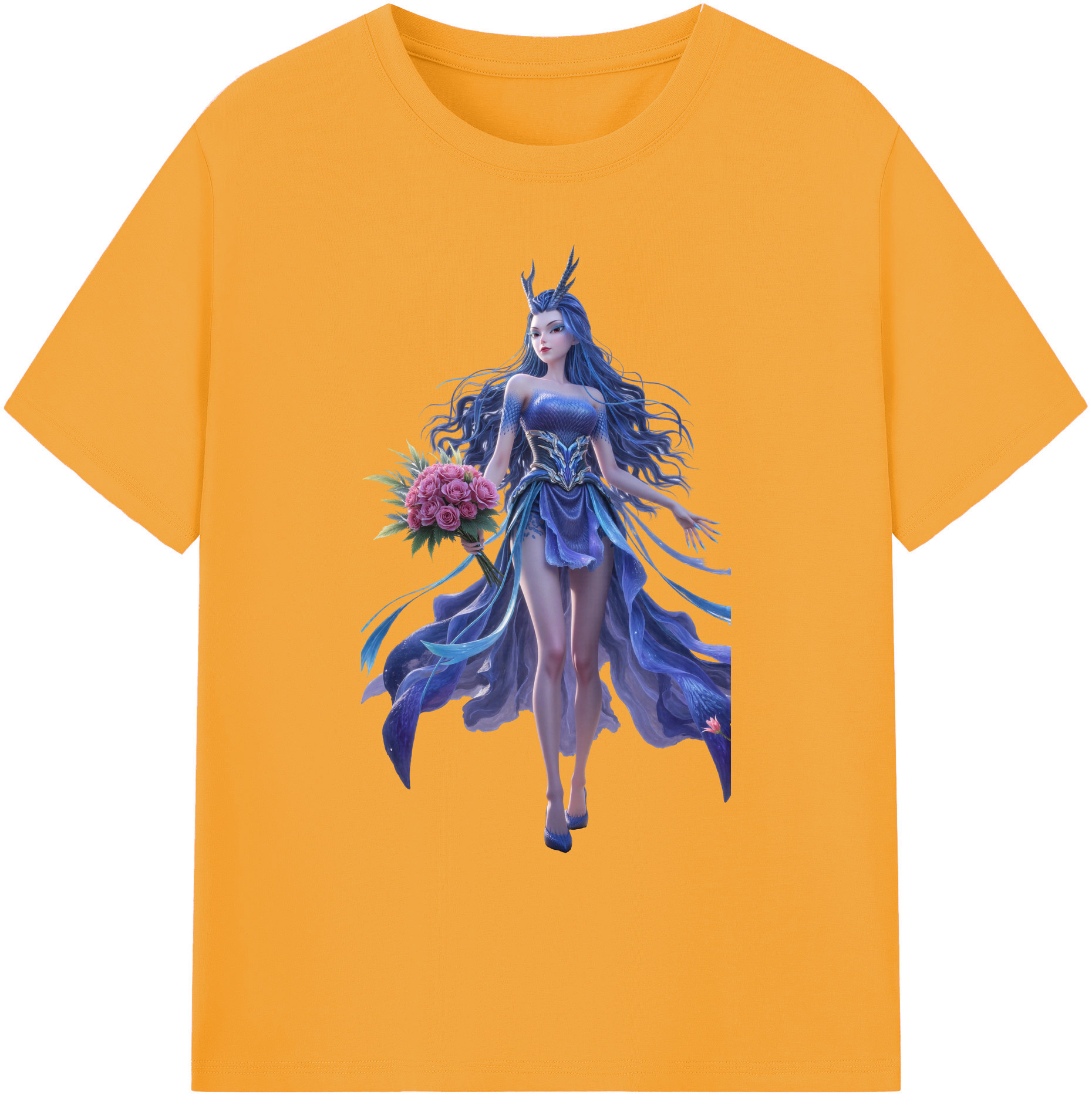 （画像用） Ne Zha 2 ナタ 魔童の大暴れ 綿100％ メンズ半袖Tシャツ｜肌触りやわらか＆通気性