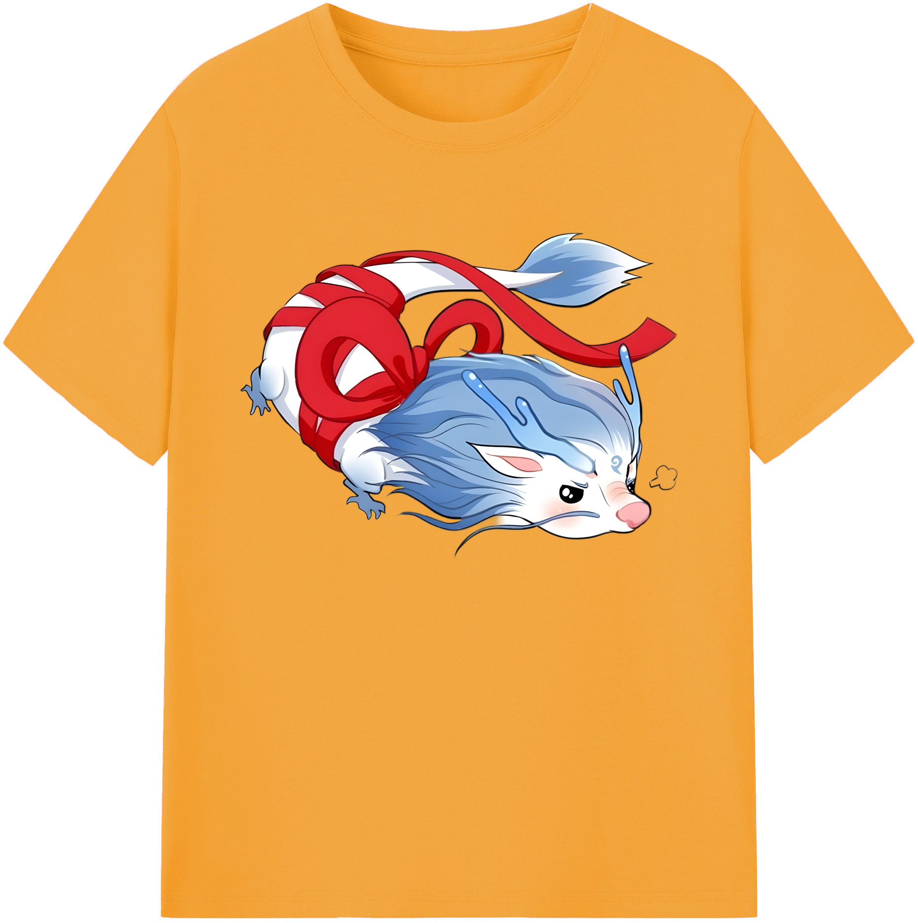 （画像用） Ne Zha 2 ナタ 魔童の大暴れ 綿100％ メンズ半袖Tシャツ｜肌触りやわらか＆通気性