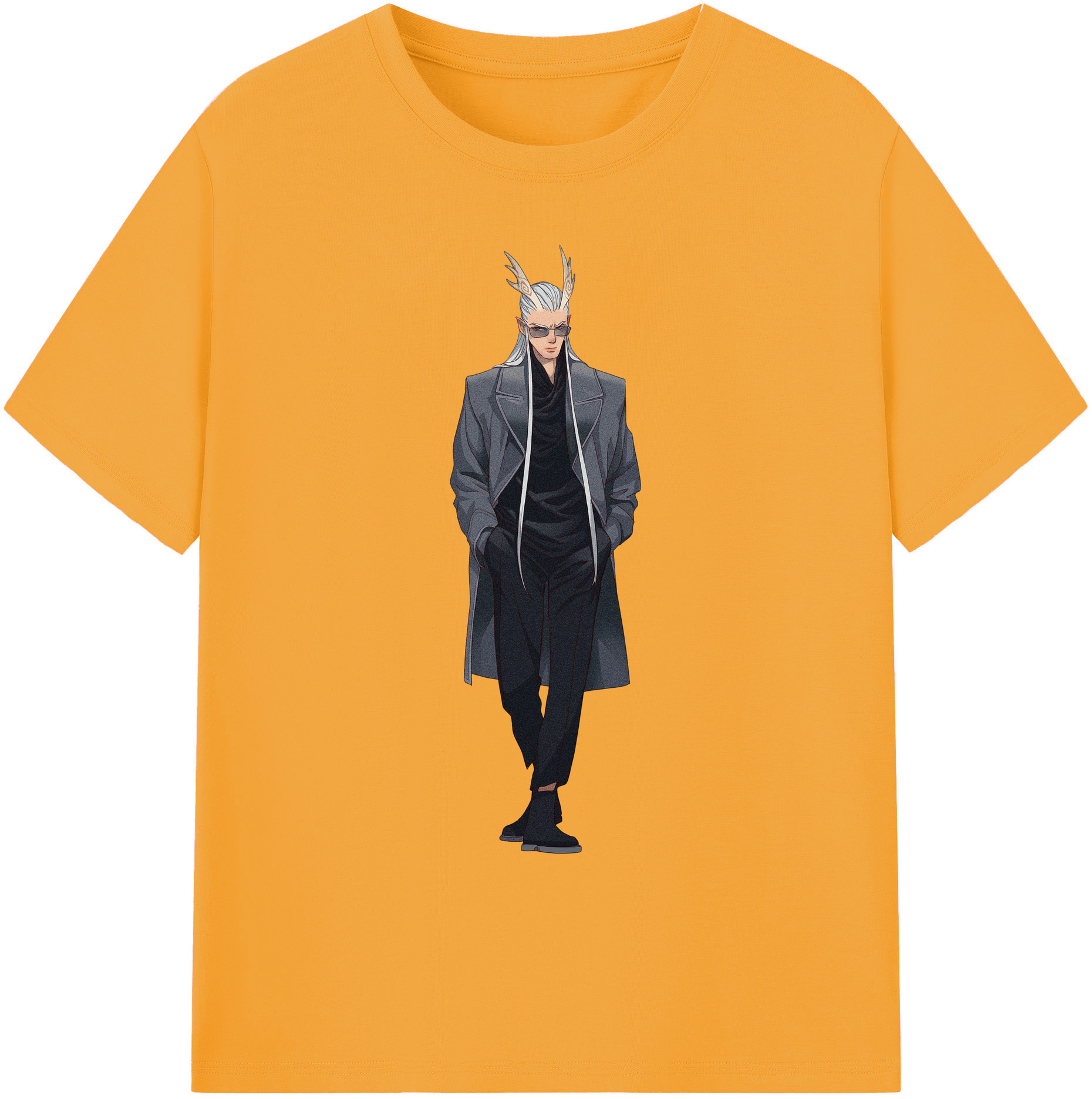 （画像用） Ne Zha 2 ナタ 魔童の大暴れ 綿100％ メンズ半袖Tシャツ｜肌触りやわらか＆通気性