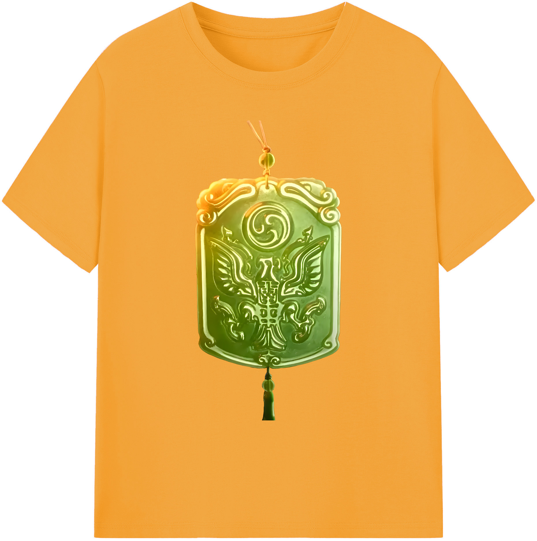 （画像用） Ne Zha 2 ナタ 魔童の大暴れ 綿100％ メンズ半袖Tシャツ｜肌触りやわらか＆通気性