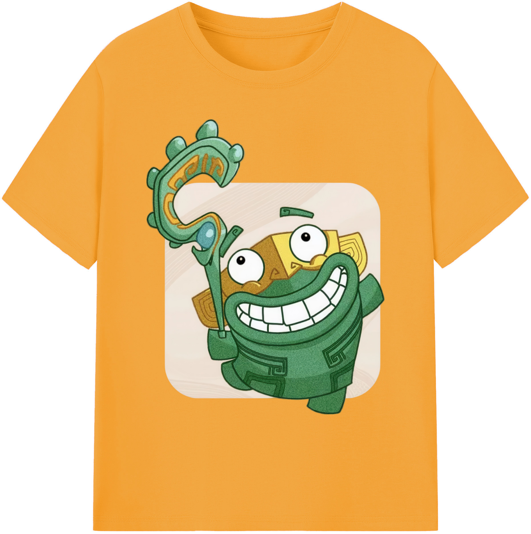 （画像用） Ne Zha 2 ナタ 魔童の大暴れ 綿100％ メンズ半袖Tシャツ｜肌触りやわらか＆通気性