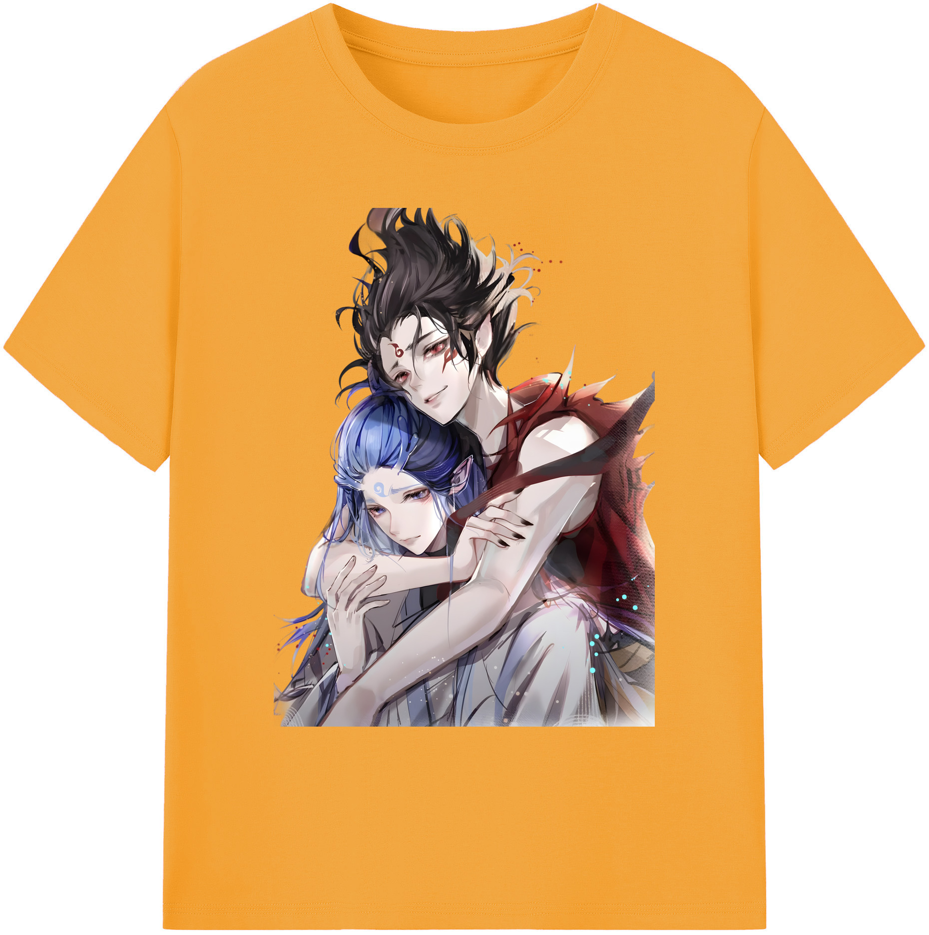 （画像用） Ne Zha 2 ナタ 魔童の大暴れ 綿100％ メンズ半袖Tシャツ｜肌触りやわらか＆通気性