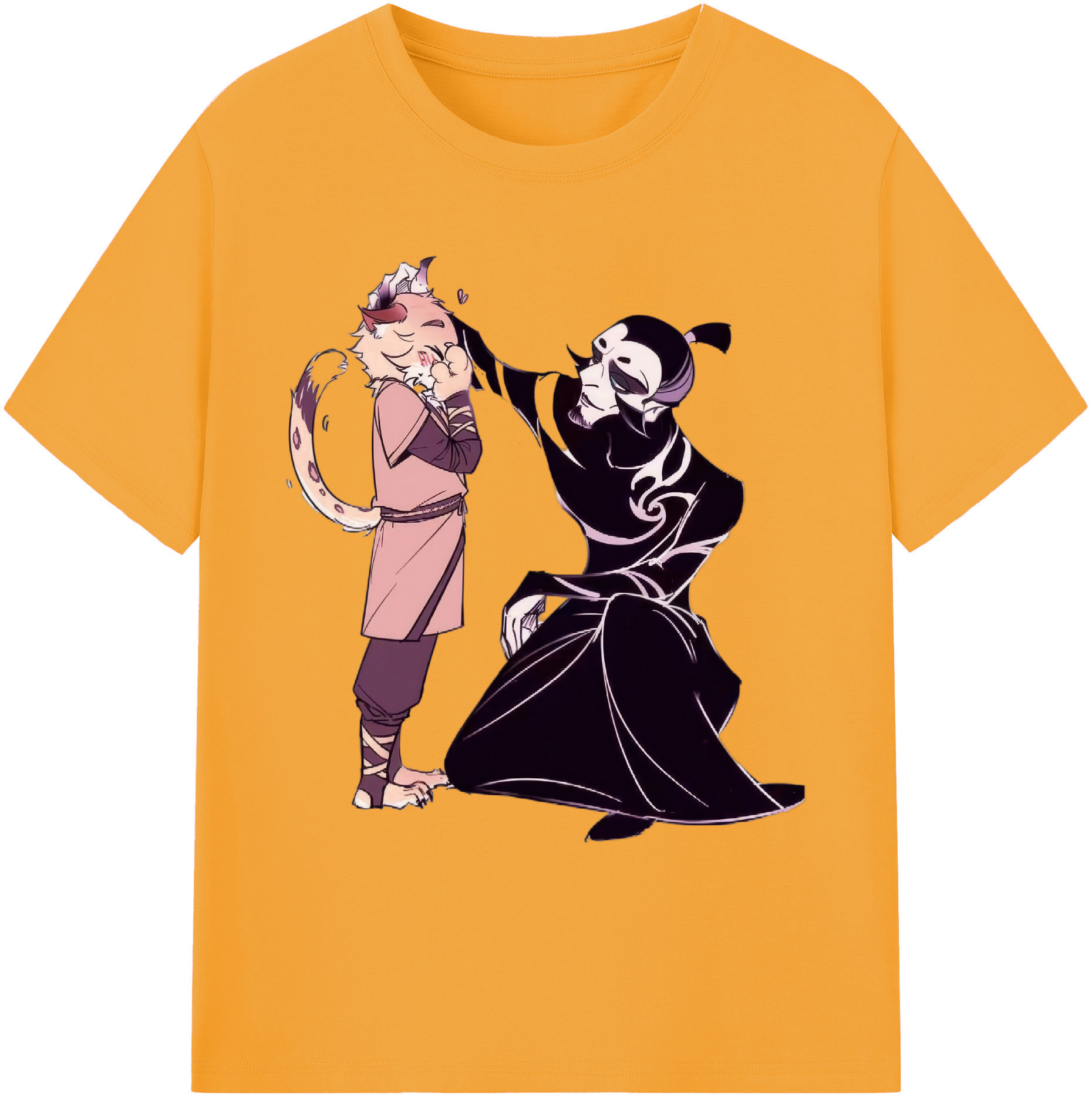 （画像用） Ne Zha 2 ナタ 魔童の大暴れ 綿100％ メンズ半袖Tシャツ｜肌触りやわらか＆通気性