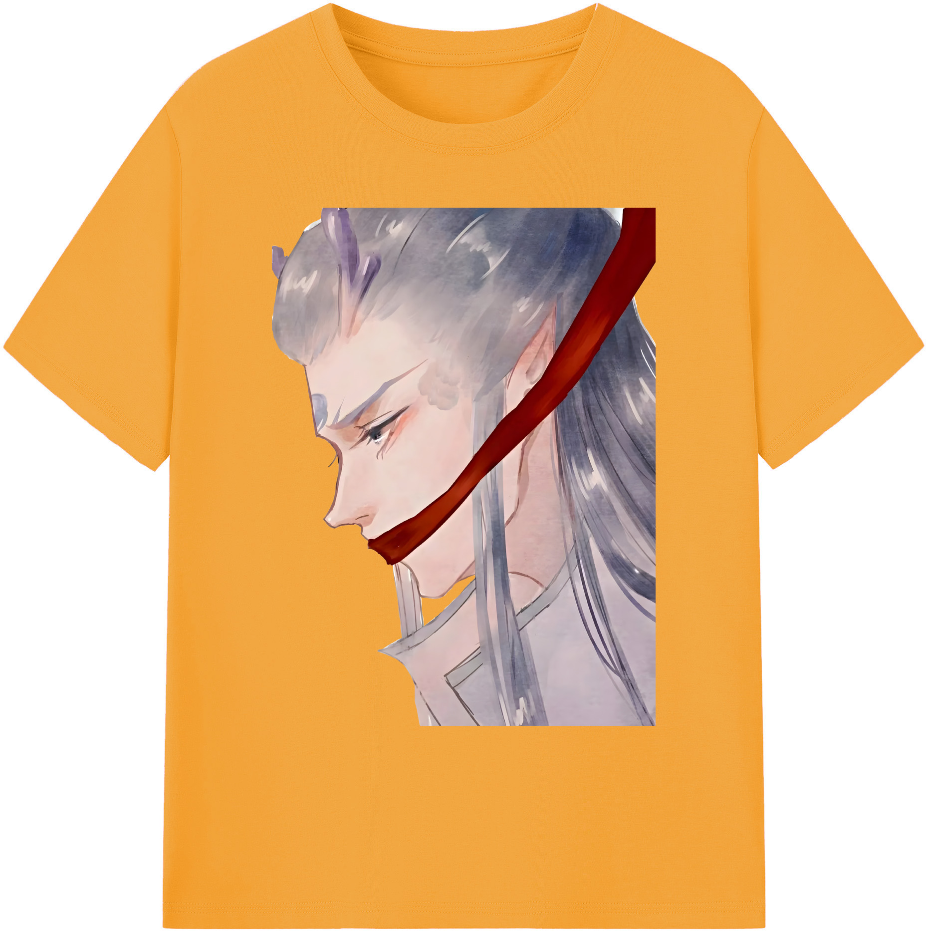 （画像用） Ne Zha 2 ナタ 魔童の大暴れ 綿100％ メンズ半袖Tシャツ｜肌触りやわらか＆通気性