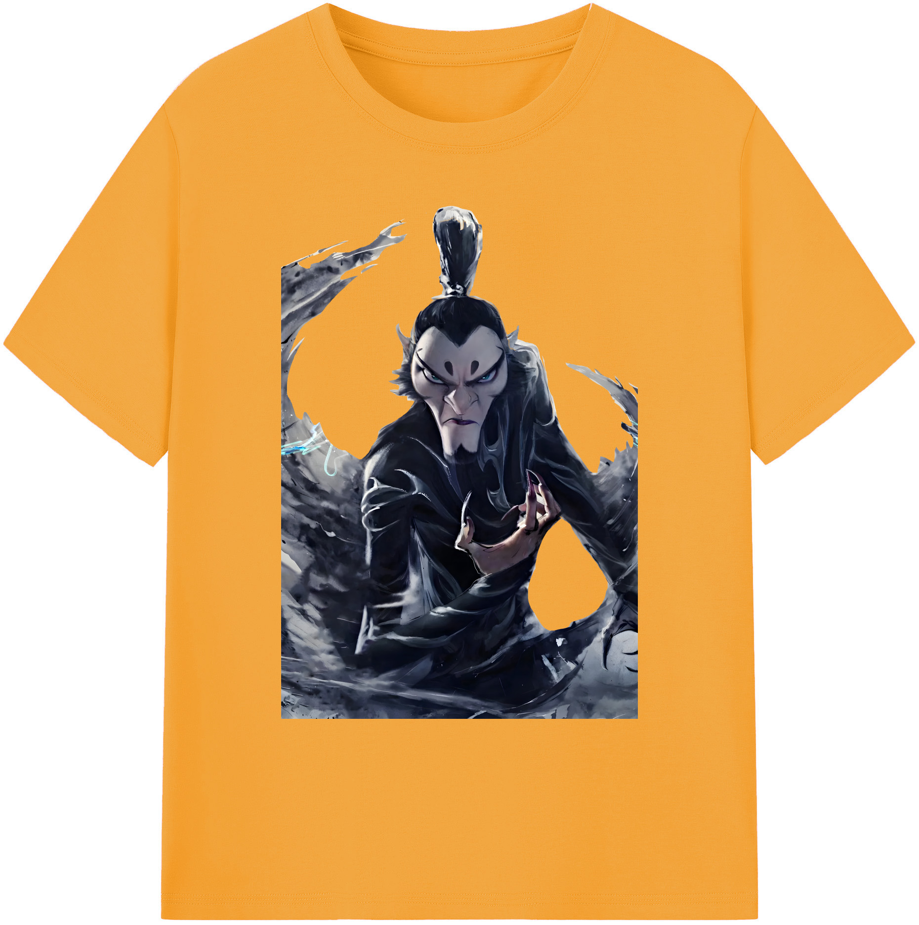（画像用） Ne Zha 2 ナタ 魔童の大暴れ 綿100％ メンズ半袖Tシャツ｜肌触りやわらか＆通気性