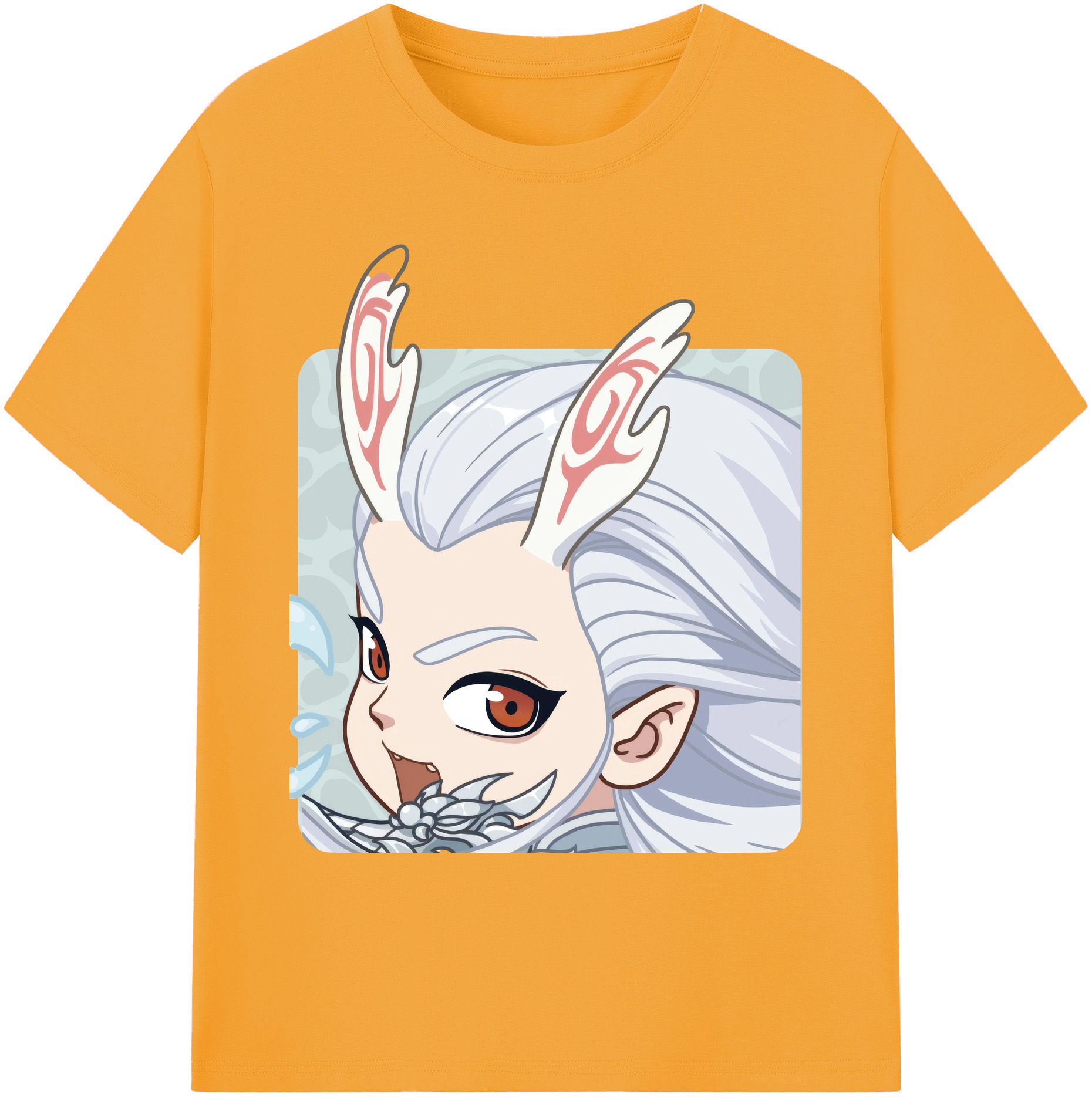 （画像用） Ne Zha 2 ナタ 魔童の大暴れ 綿100％ メンズ半袖Tシャツ｜肌触りやわらか＆通気性
