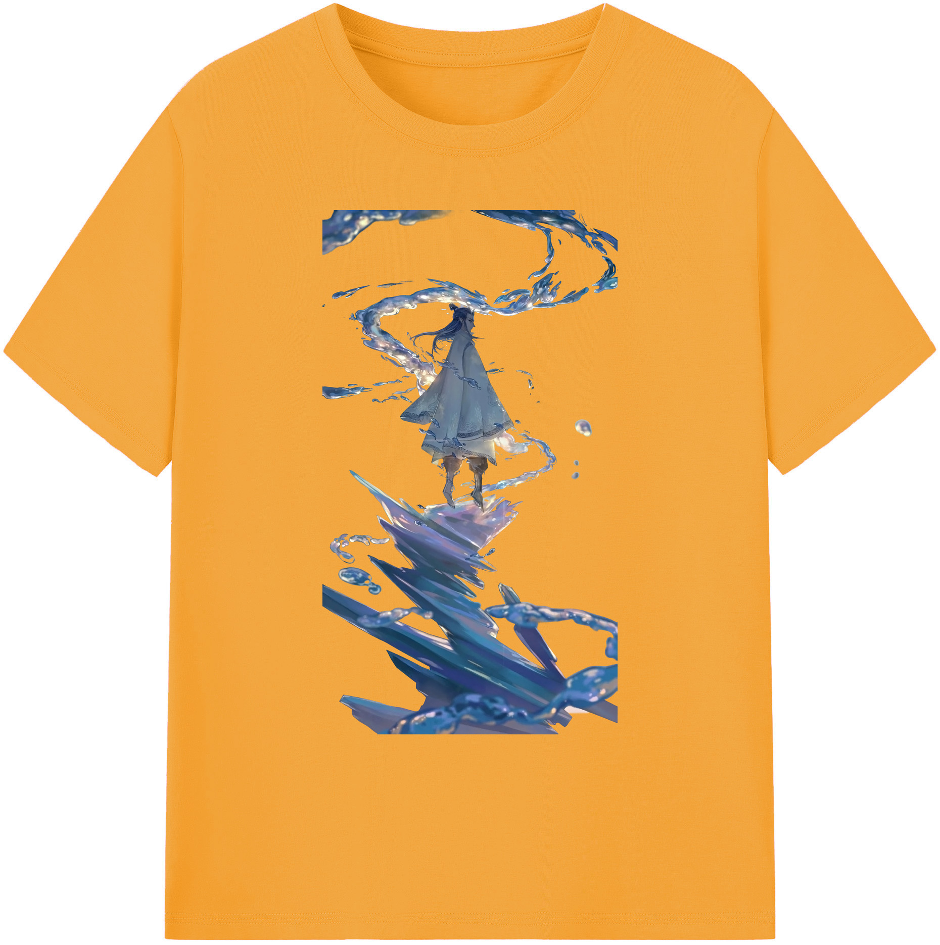 （画像用） Ne Zha 2 ナタ 魔童の大暴れ 綿100％ メンズ半袖Tシャツ｜肌触りやわらか＆通気性