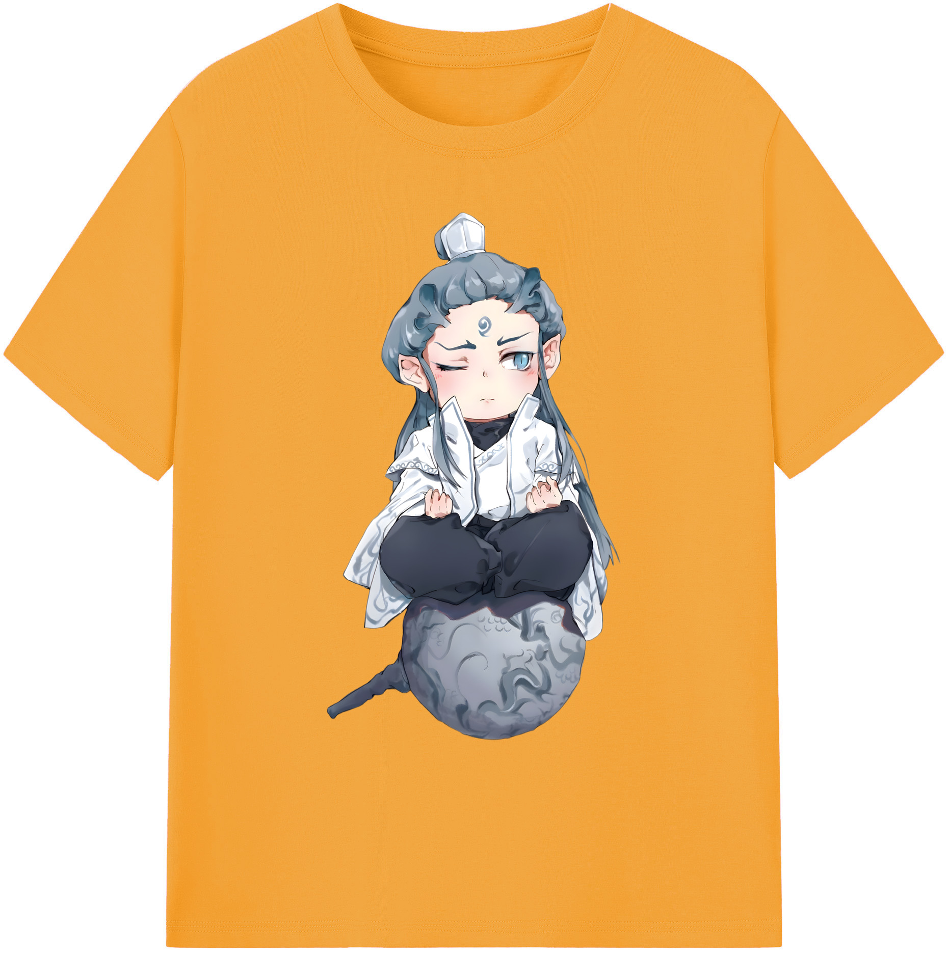 （画像用） Ne Zha 2 ナタ 魔童の大暴れ 綿100％ メンズ半袖Tシャツ｜肌触りやわらか＆通気性