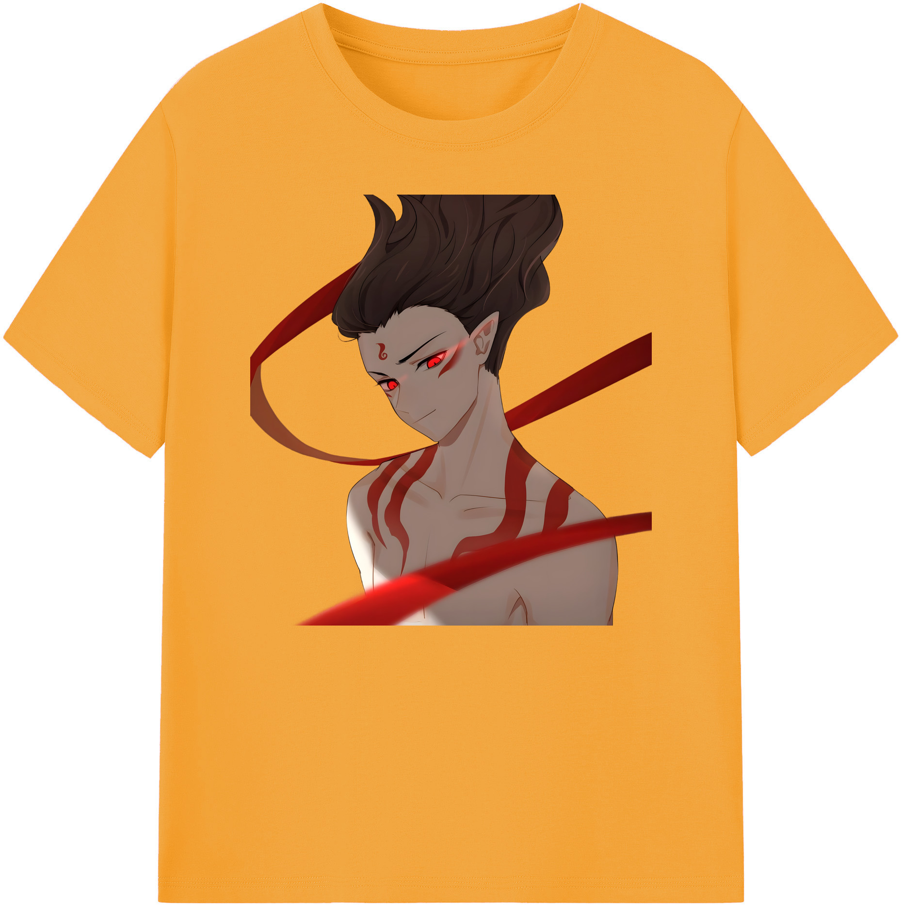 （画像用） Ne Zha 2 ナタ 魔童の大暴れ 綿100％ メンズ半袖Tシャツ｜肌触りやわらか＆通気性