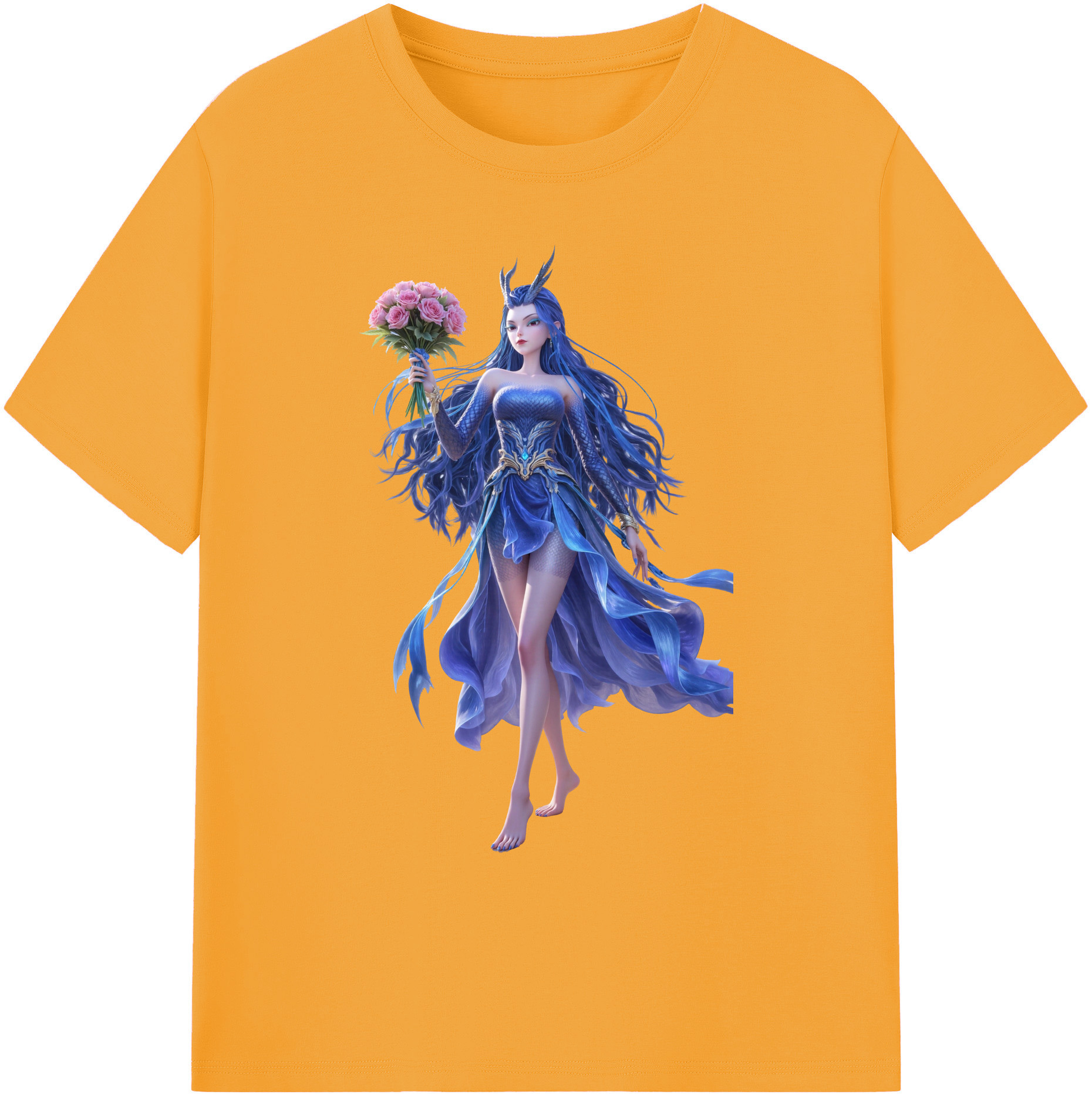 （画像用） Ne Zha 2 ナタ 魔童の大暴れ 綿100％ メンズ半袖Tシャツ｜肌触りやわらか＆通気性