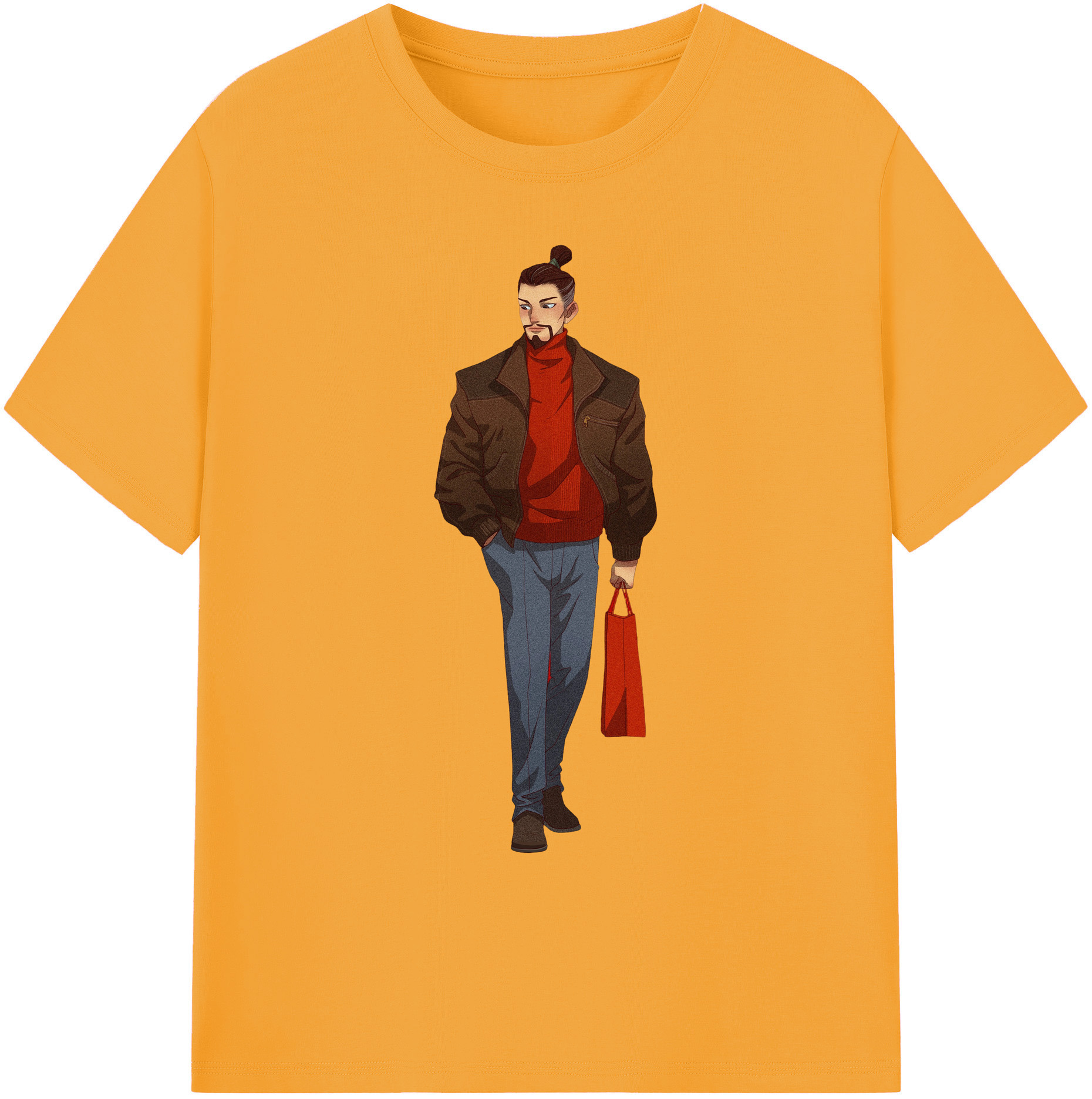 （画像用） Ne Zha 2 ナタ 魔童の大暴れ 綿100％ メンズ半袖Tシャツ｜肌触りやわらか＆通気性