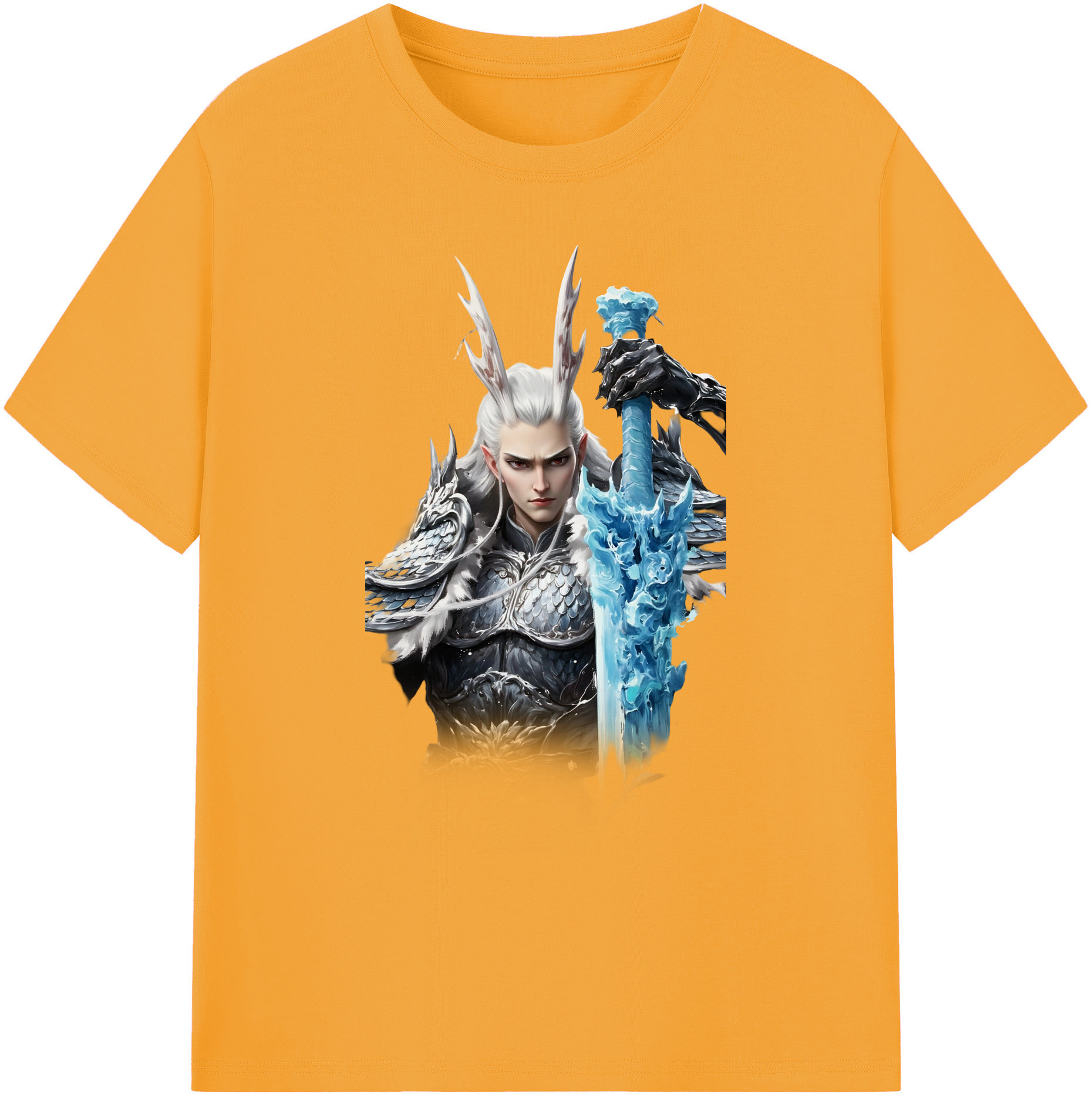 （画像用） Ne Zha 2 ナタ 魔童の大暴れ 綿100％ メンズ半袖Tシャツ｜肌触りやわらか＆通気性