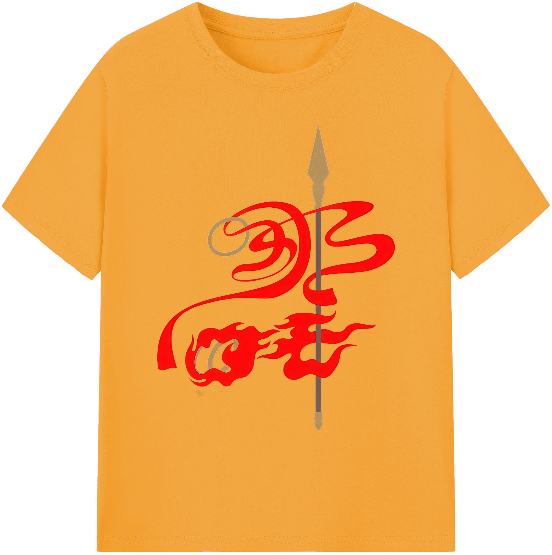 （画像用） Ne Zha 2 ナタ 魔童の大暴れ 綿100％ メンズ半袖Tシャツ｜肌触りやわらか＆通気性