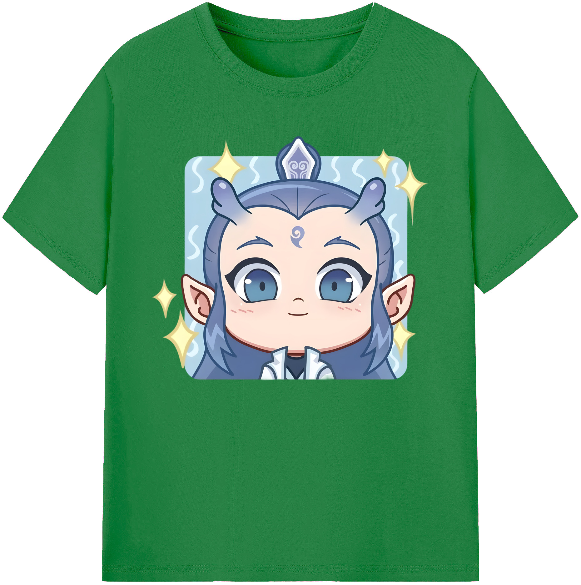 （画像用） Ne Zha 2 ナタ 魔童の大暴れ 綿100％ メンズ半袖Tシャツ｜肌触りやわらか＆通気性