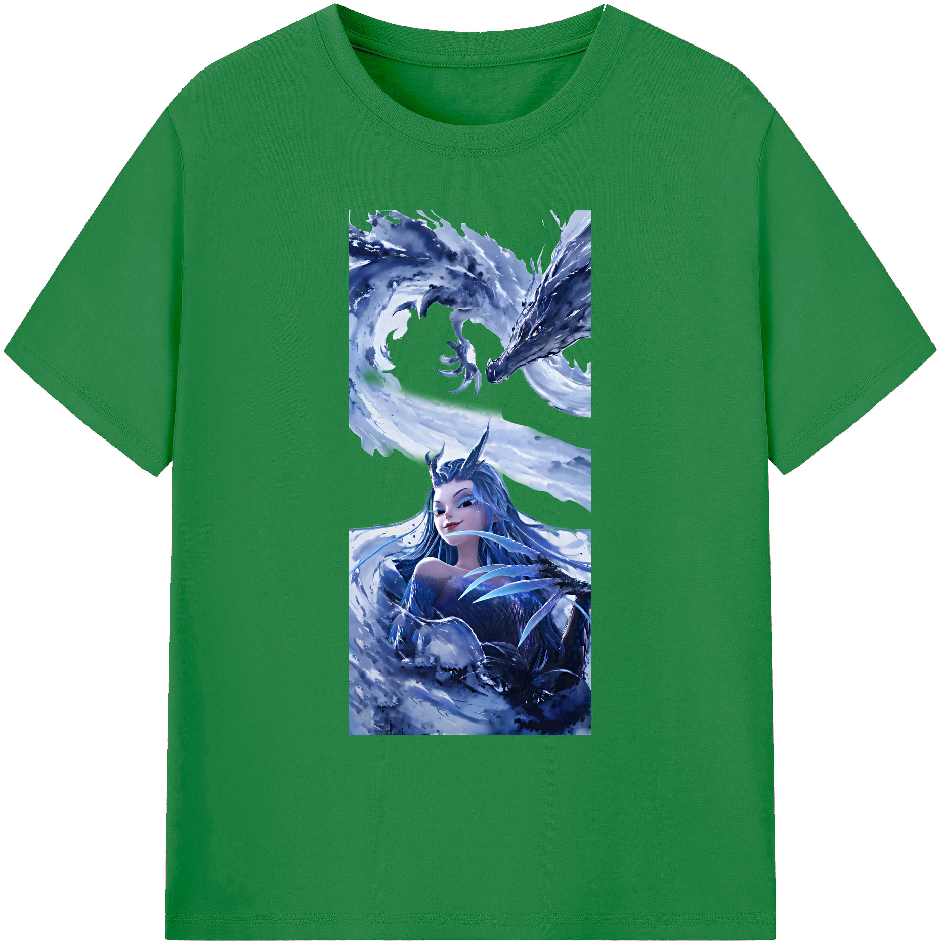 （画像用） Ne Zha 2 ナタ 魔童の大暴れ 綿100％ メンズ半袖Tシャツ｜肌触りやわらか＆通気性