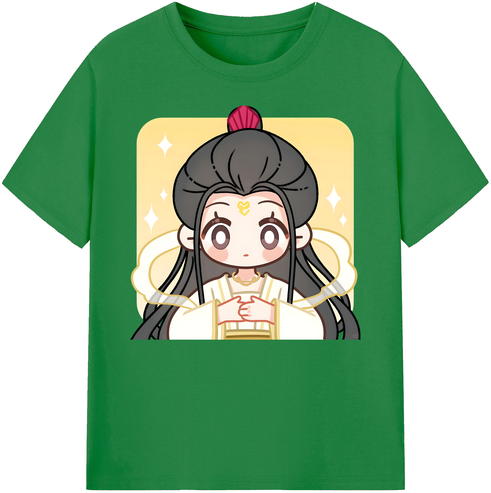 （画像用） Ne Zha 2 ナタ 魔童の大暴れ 綿100％ メンズ半袖Tシャツ｜肌触りやわらか＆通気性