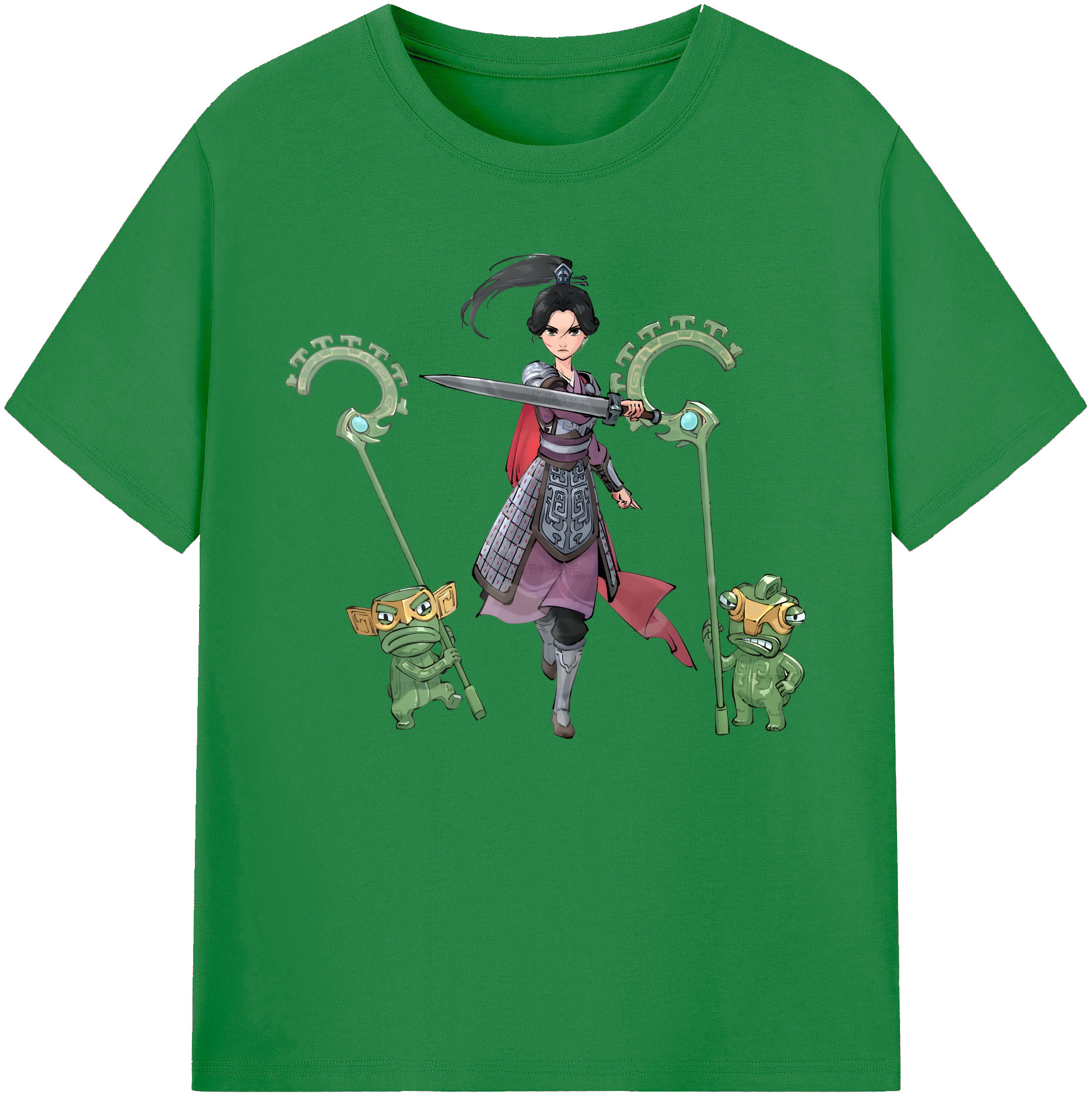 （画像用） Ne Zha 2 ナタ 魔童の大暴れ 綿100％ メンズ半袖Tシャツ｜肌触りやわらか＆通気性