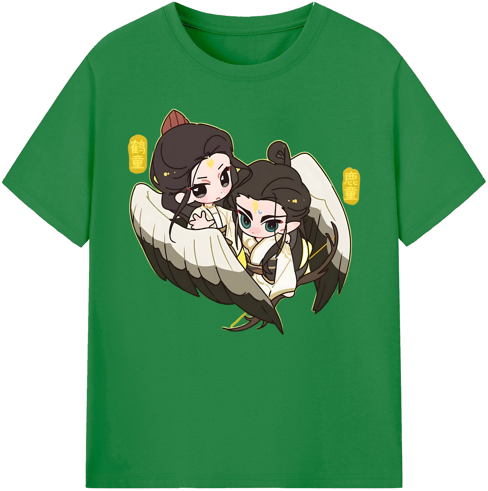 （画像用） Ne Zha 2 ナタ 魔童の大暴れ 綿100％ メンズ半袖Tシャツ｜肌触りやわらか＆通気性