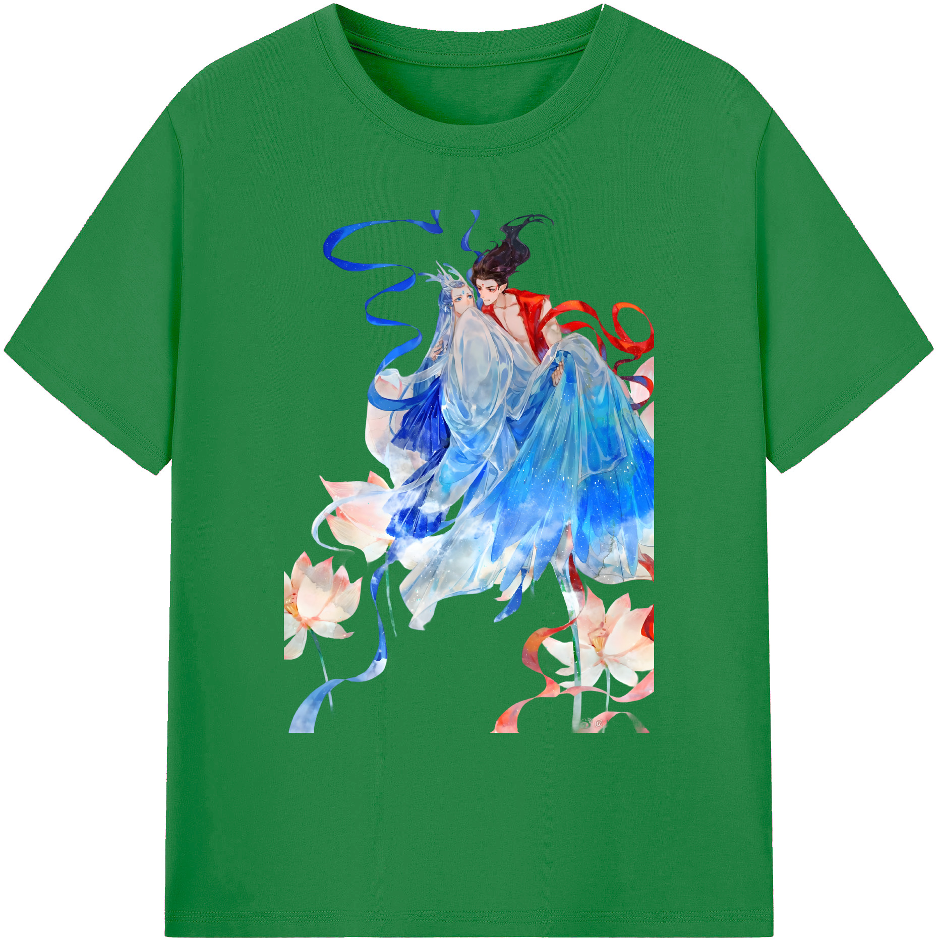 （画像用） Ne Zha 2 ナタ 魔童の大暴れ 綿100％ メンズ半袖Tシャツ｜肌触りやわらか＆通気性