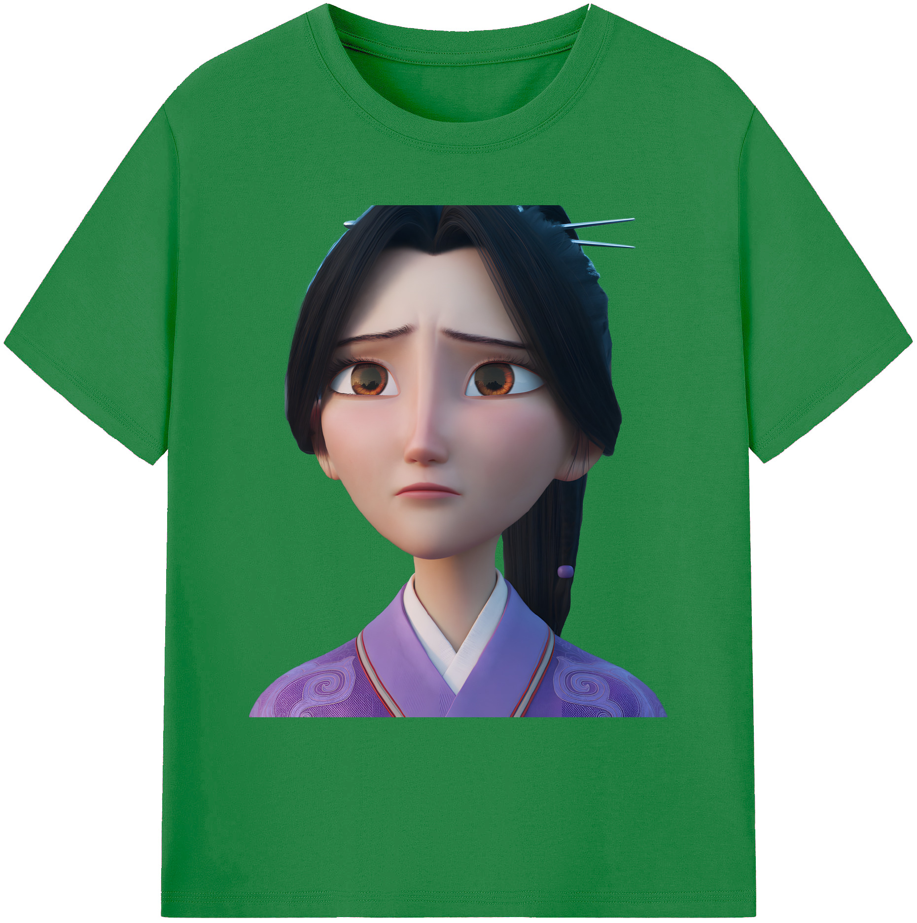 （画像用） Ne Zha 2 ナタ 魔童の大暴れ 綿100％ メンズ半袖Tシャツ｜肌触りやわらか＆通気性