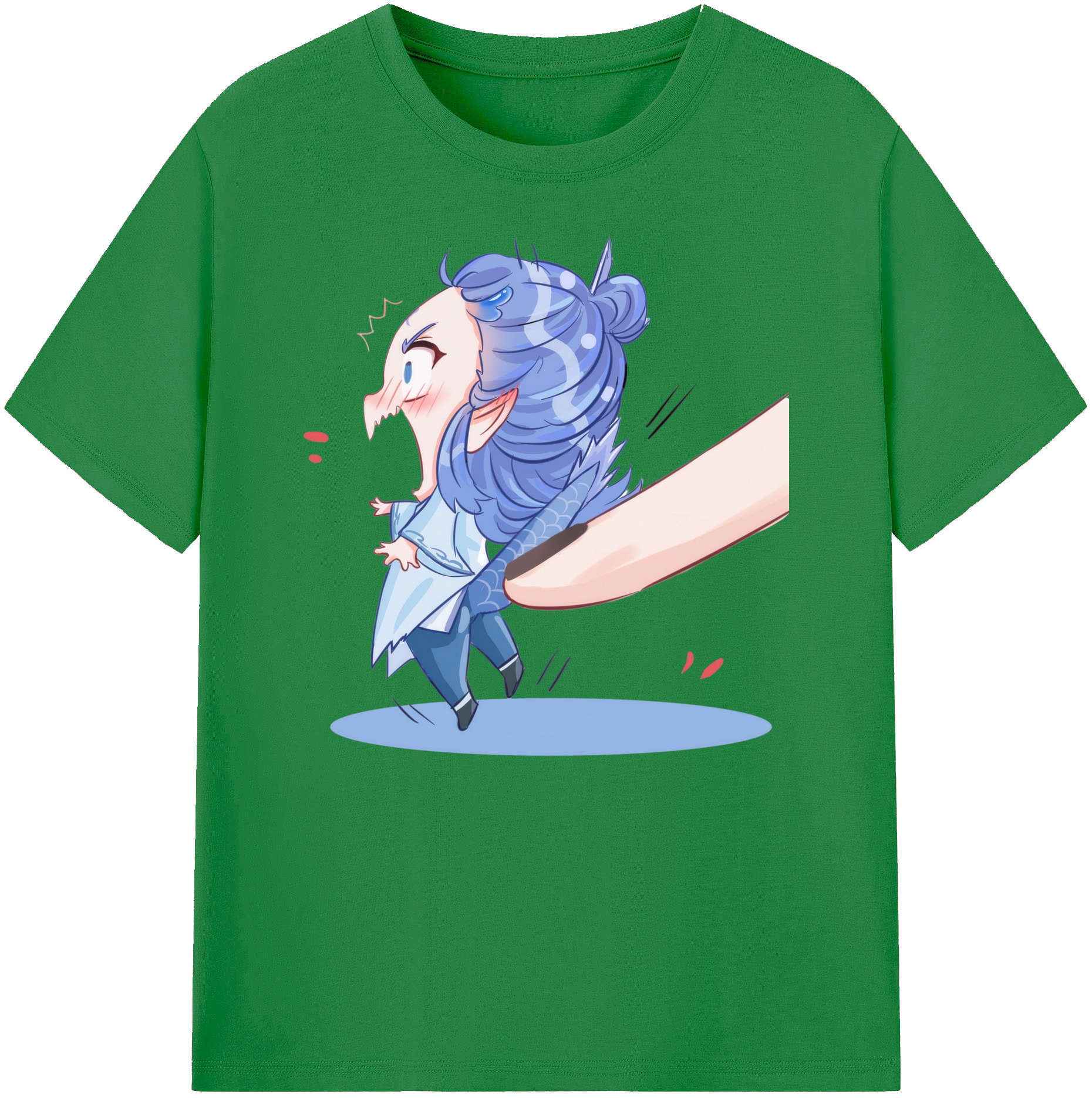 （画像用） Ne Zha 2 ナタ 魔童の大暴れ 綿100％ メンズ半袖Tシャツ｜肌触りやわらか＆通気性