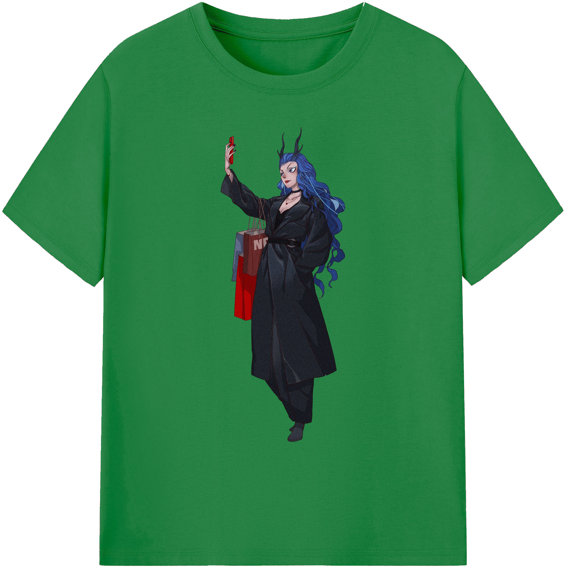 （画像用） Ne Zha 2 ナタ 魔童の大暴れ 綿100％ メンズ半袖Tシャツ｜肌触りやわらか＆通気性