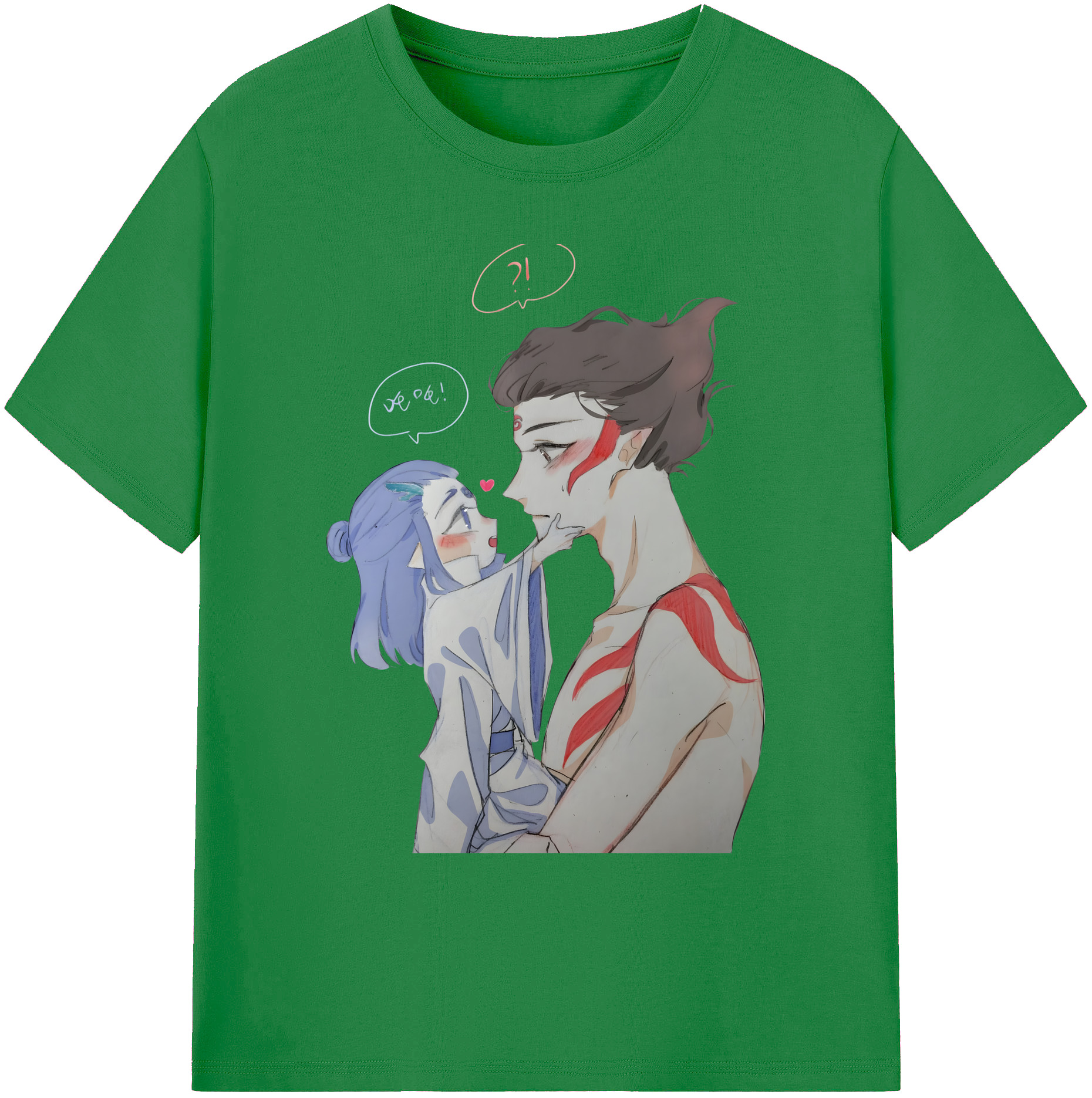 （画像用） Ne Zha 2 ナタ 魔童の大暴れ 綿100％ メンズ半袖Tシャツ｜肌触りやわらか＆通気性