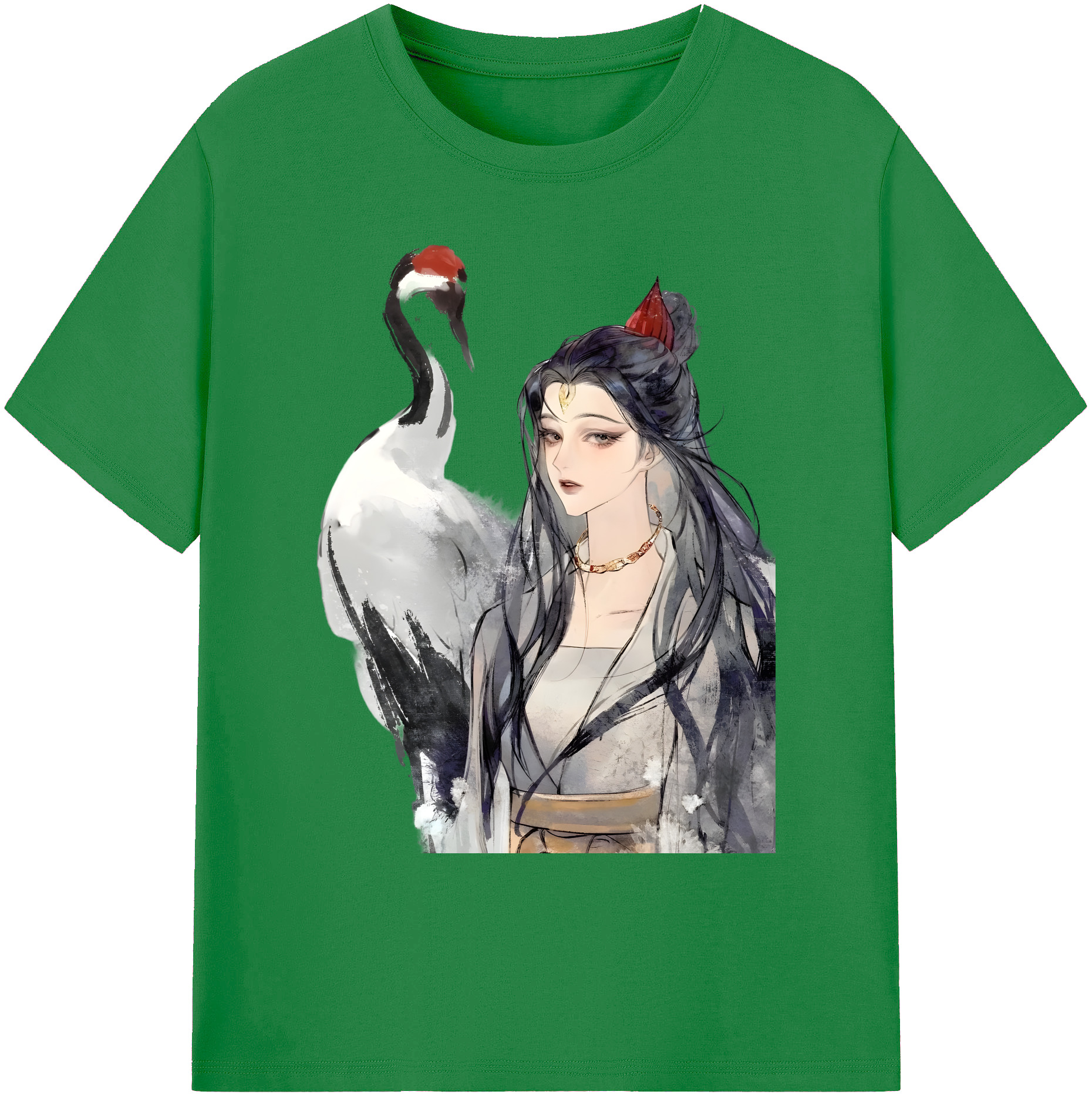 （画像用） Ne Zha 2 ナタ 魔童の大暴れ 綿100％ メンズ半袖Tシャツ｜肌触りやわらか＆通気性