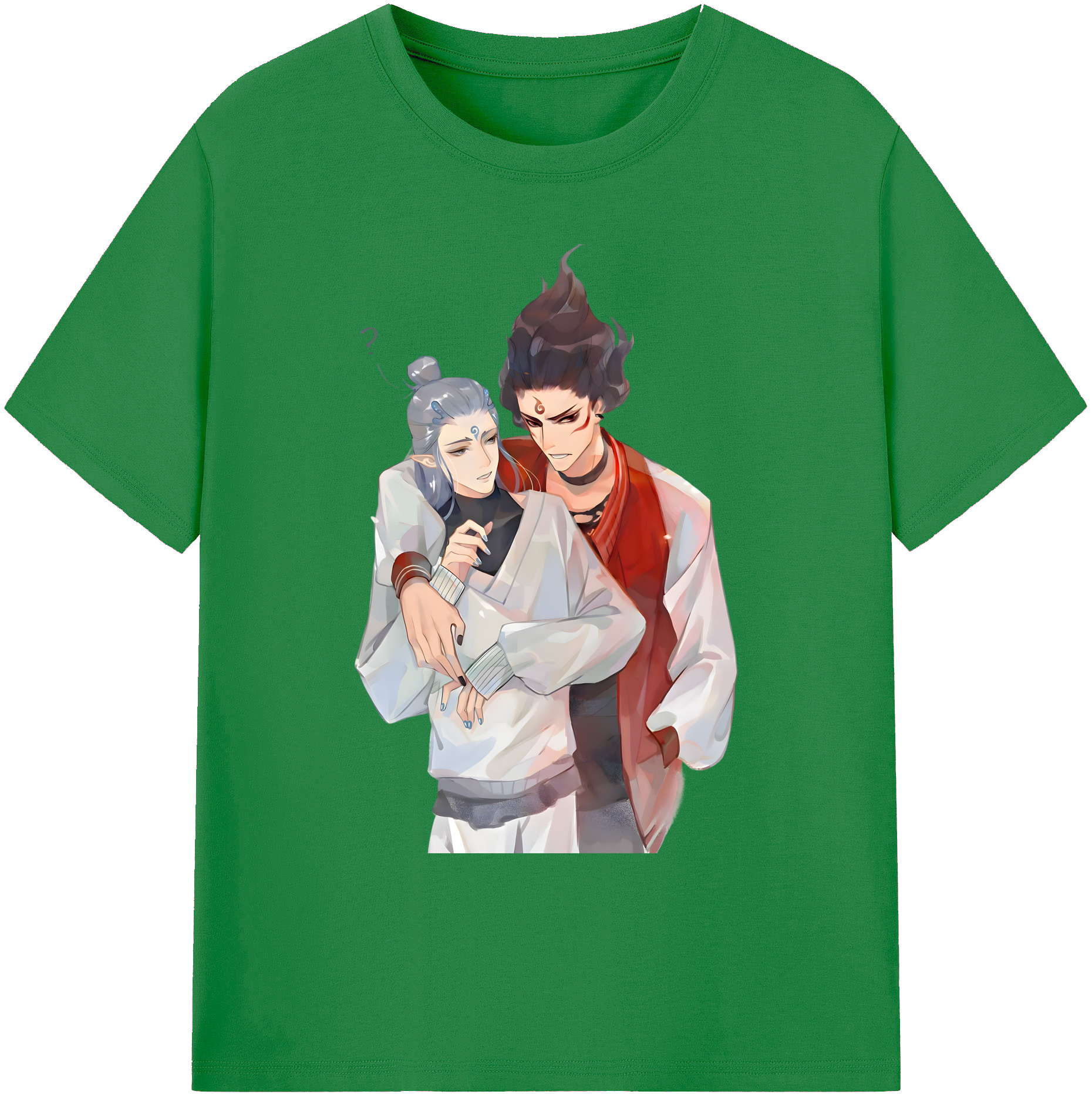 （画像用） Ne Zha 2 ナタ 魔童の大暴れ 綿100％ メンズ半袖Tシャツ｜肌触りやわらか＆通気性