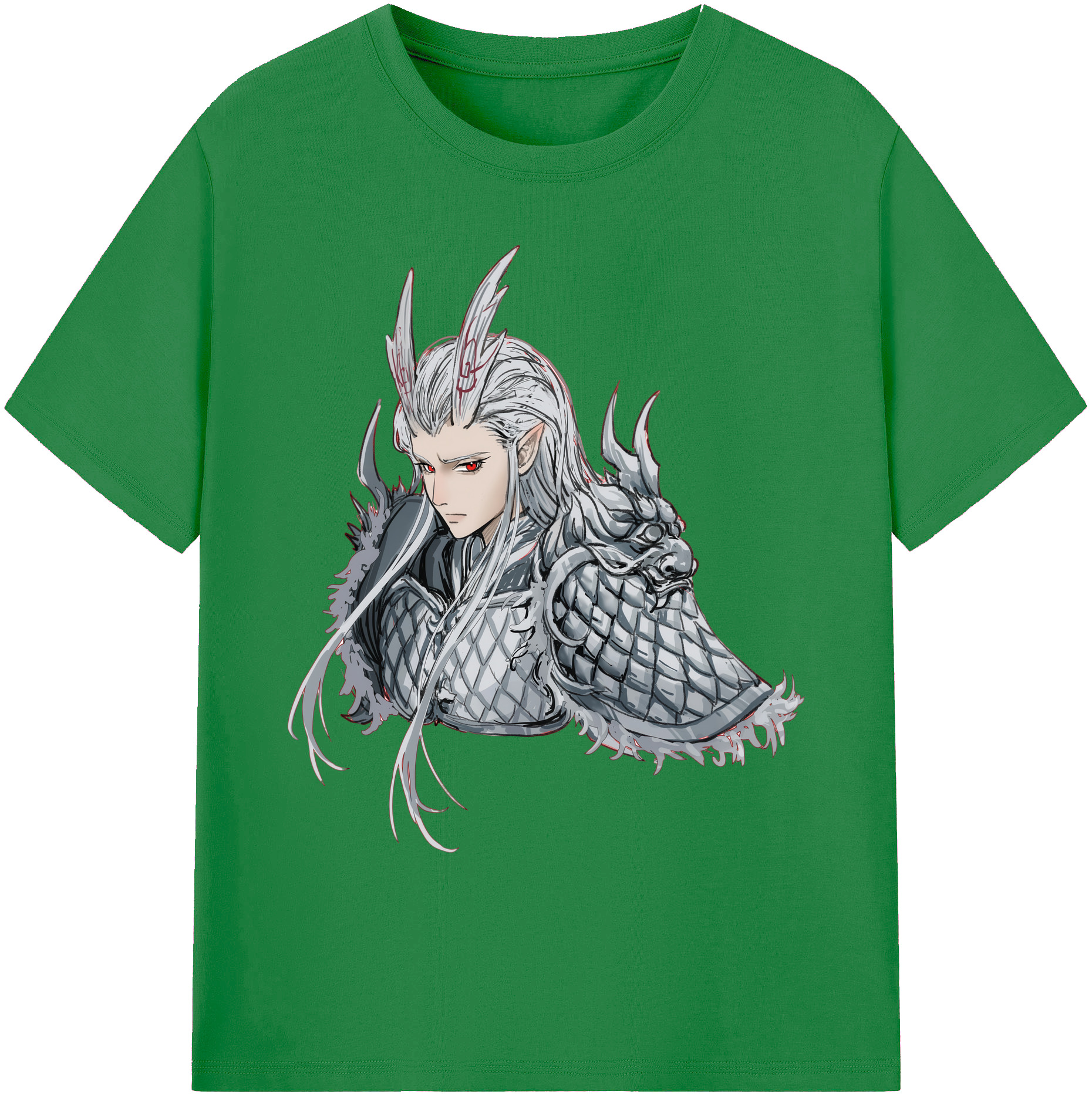 （画像用） Ne Zha 2 ナタ 魔童の大暴れ 綿100％ メンズ半袖Tシャツ｜肌触りやわらか＆通気性