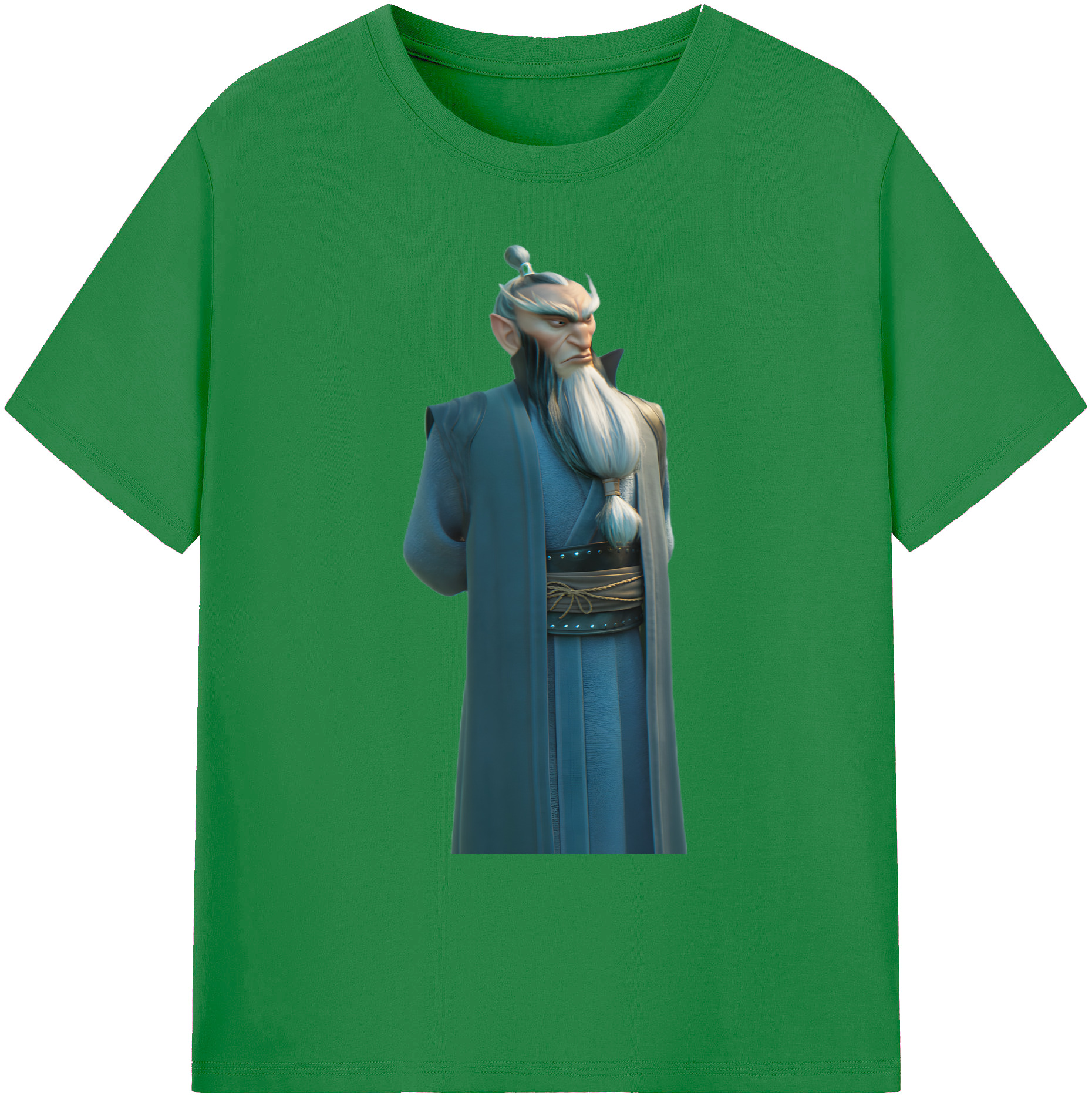 （画像用） Ne Zha 2 ナタ 魔童の大暴れ 綿100％ メンズ半袖Tシャツ｜肌触りやわらか＆通気性