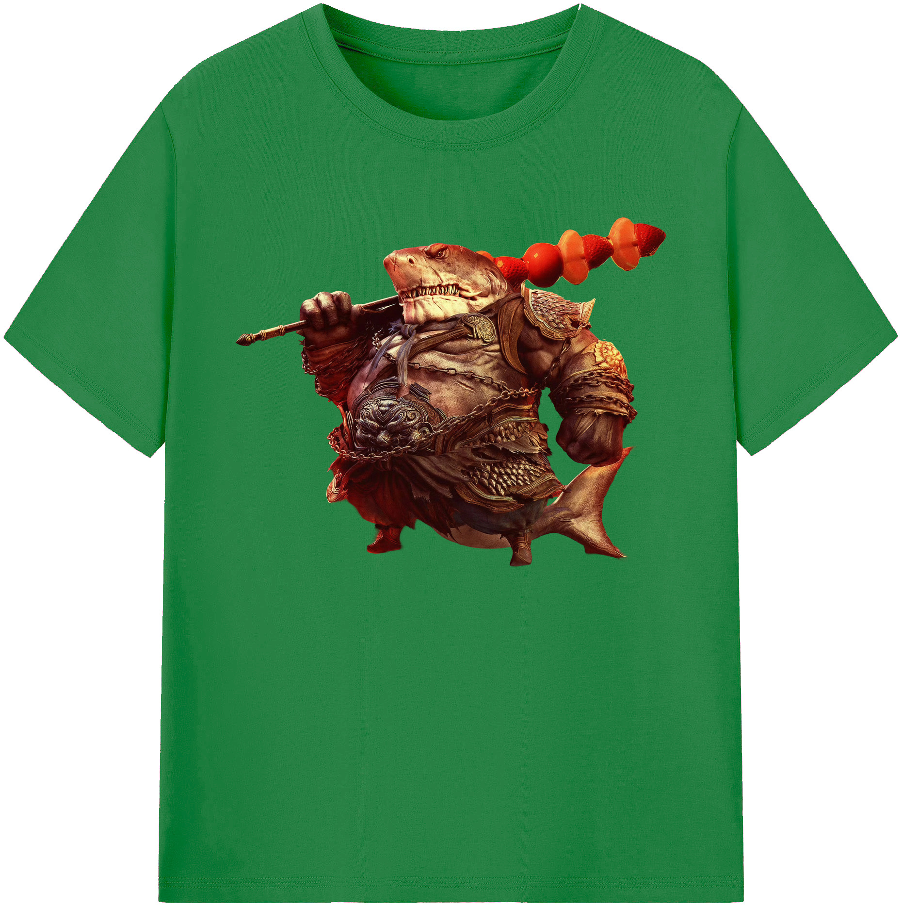 （画像用） Ne Zha 2 ナタ 魔童の大暴れ 綿100％ メンズ半袖Tシャツ｜肌触りやわらか＆通気性