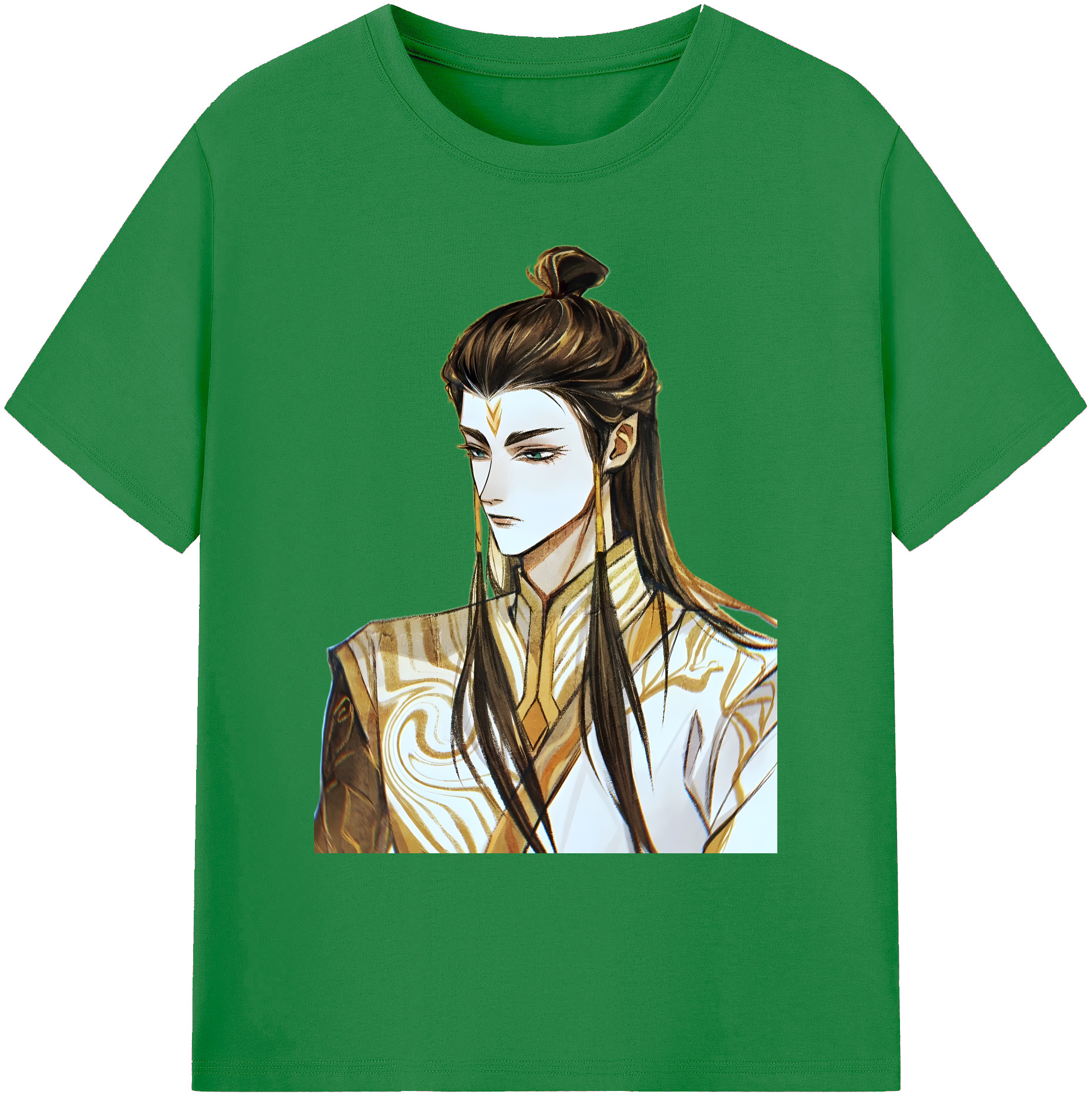 （画像用） Ne Zha 2 ナタ 魔童の大暴れ 綿100％ メンズ半袖Tシャツ｜肌触りやわらか＆通気性