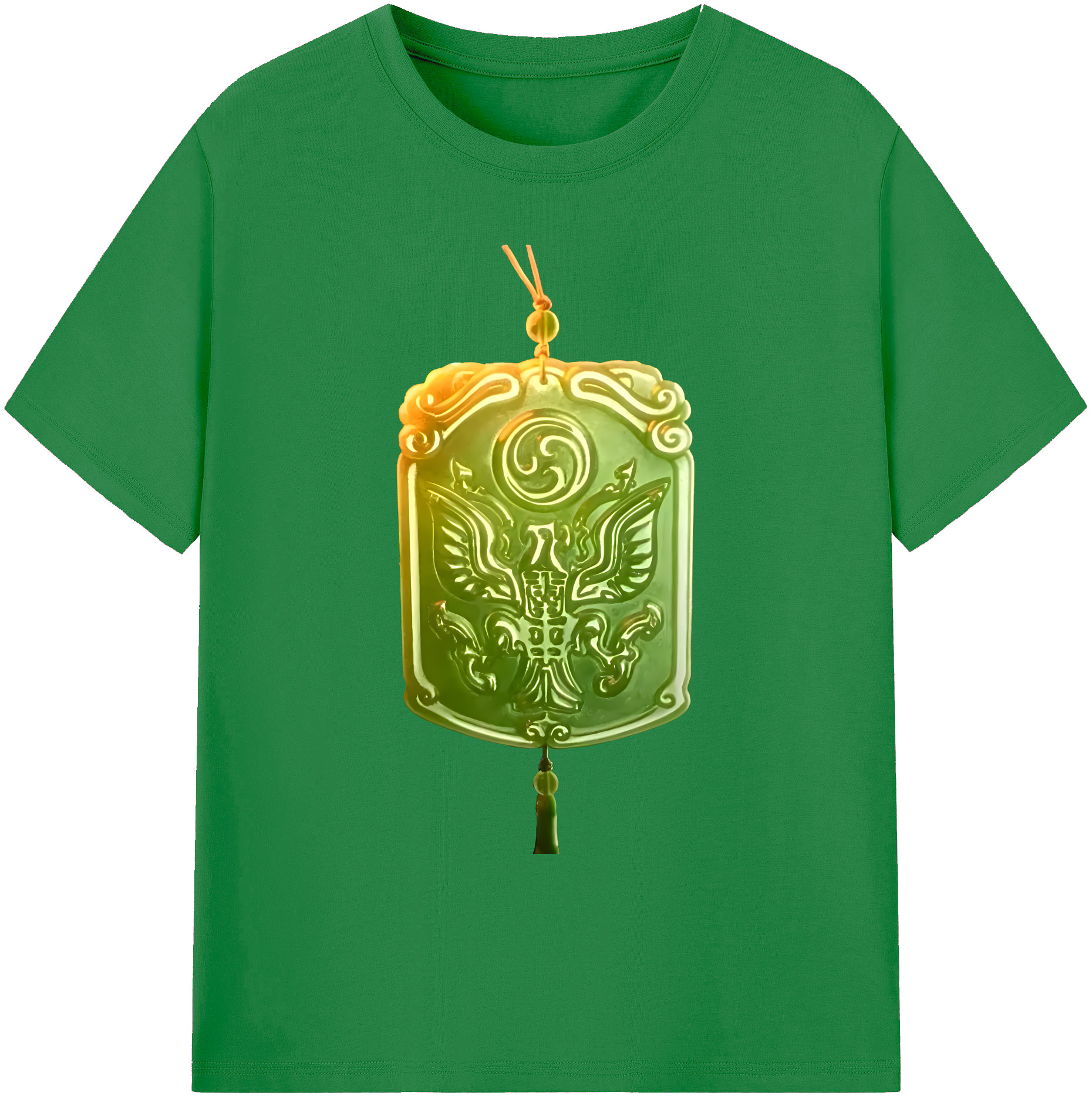 （画像用） Ne Zha 2 ナタ 魔童の大暴れ 綿100％ メンズ半袖Tシャツ｜肌触りやわらか＆通気性