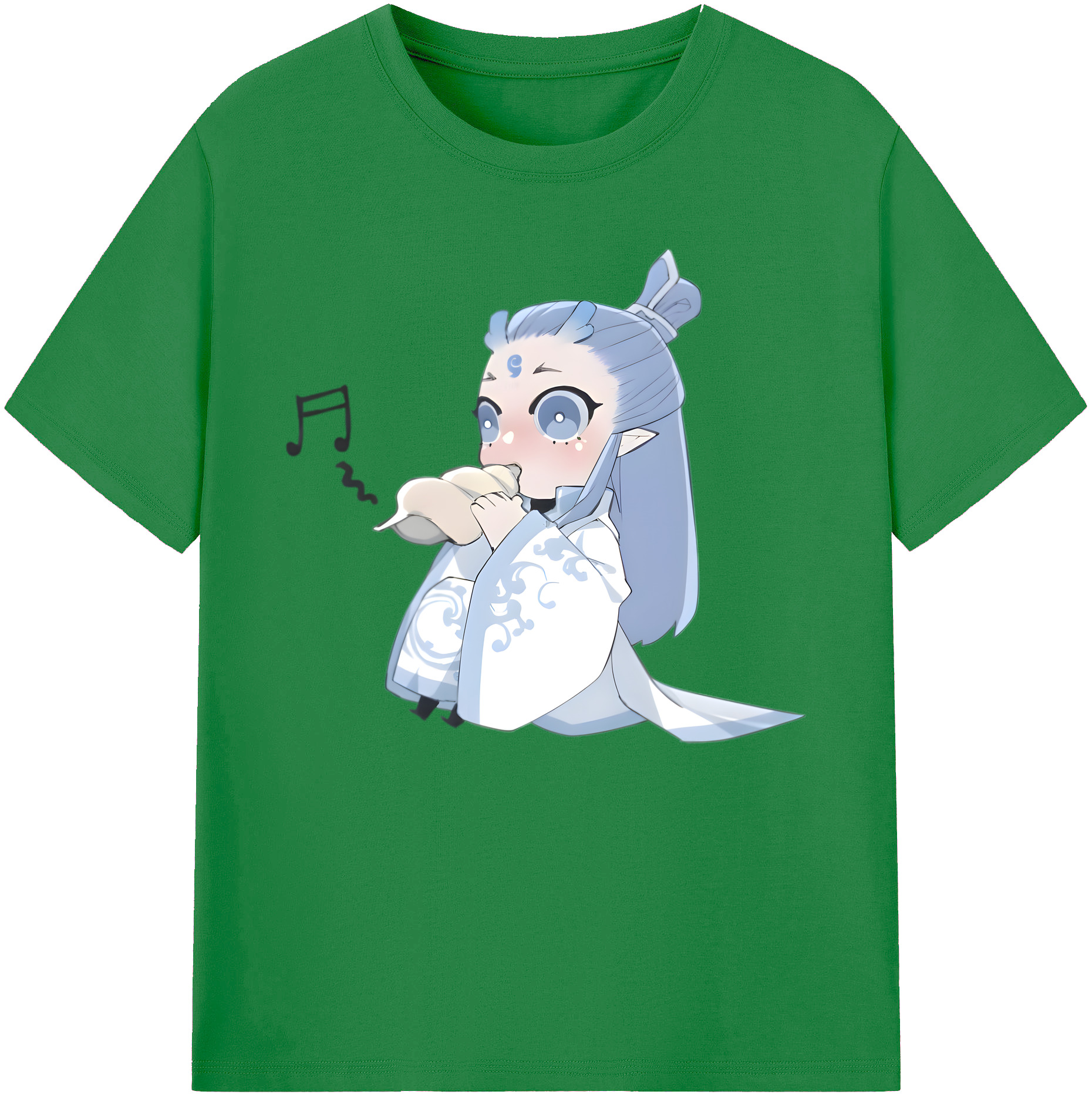 （画像用） Ne Zha 2 ナタ 魔童の大暴れ 綿100％ メンズ半袖Tシャツ｜肌触りやわらか＆通気性