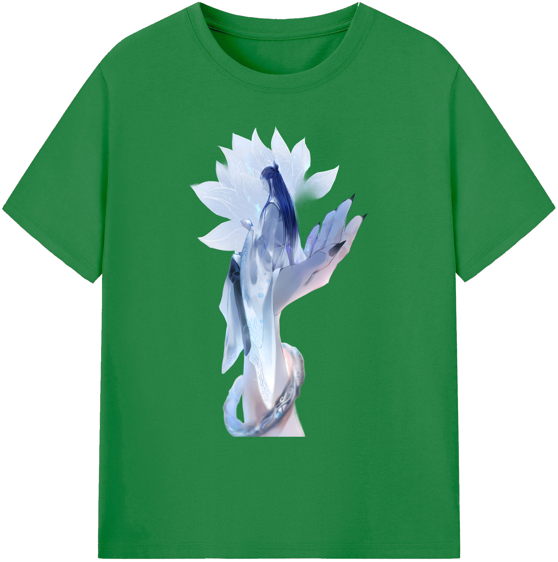 （画像用） Ne Zha 2 ナタ 魔童の大暴れ 綿100％ メンズ半袖Tシャツ｜肌触りやわらか＆通気性